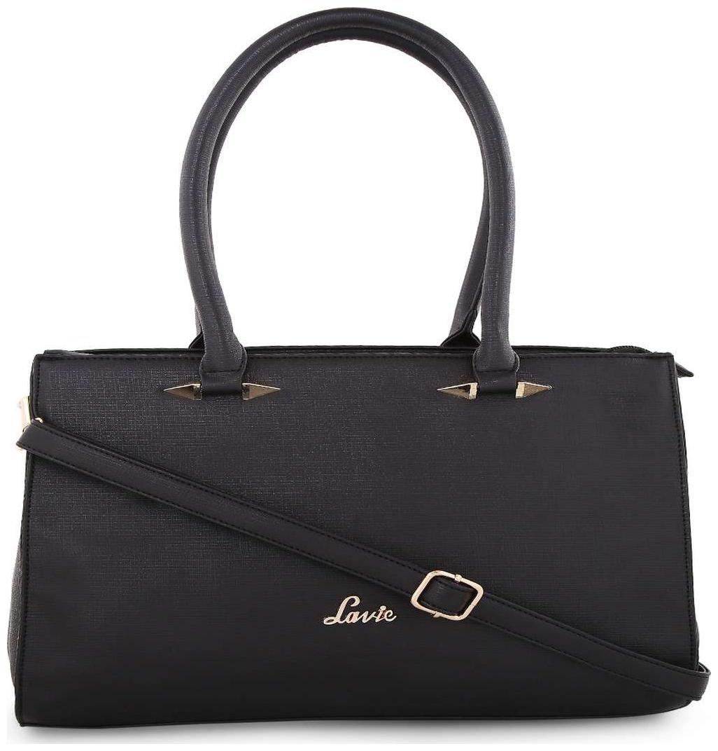 

LAVIE Black Faux Leather Handheld Bag