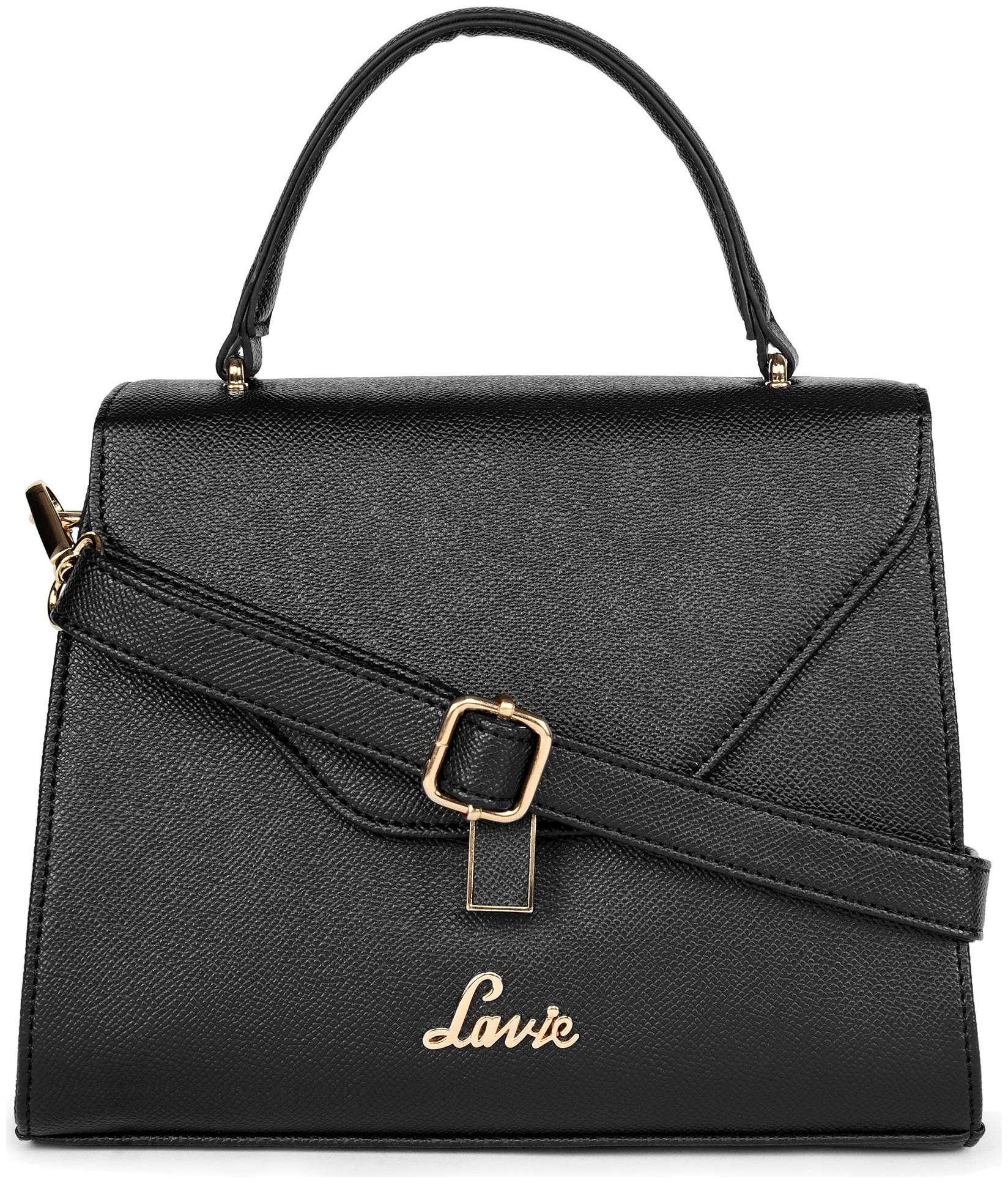 

LAVIE Black PU Satchel