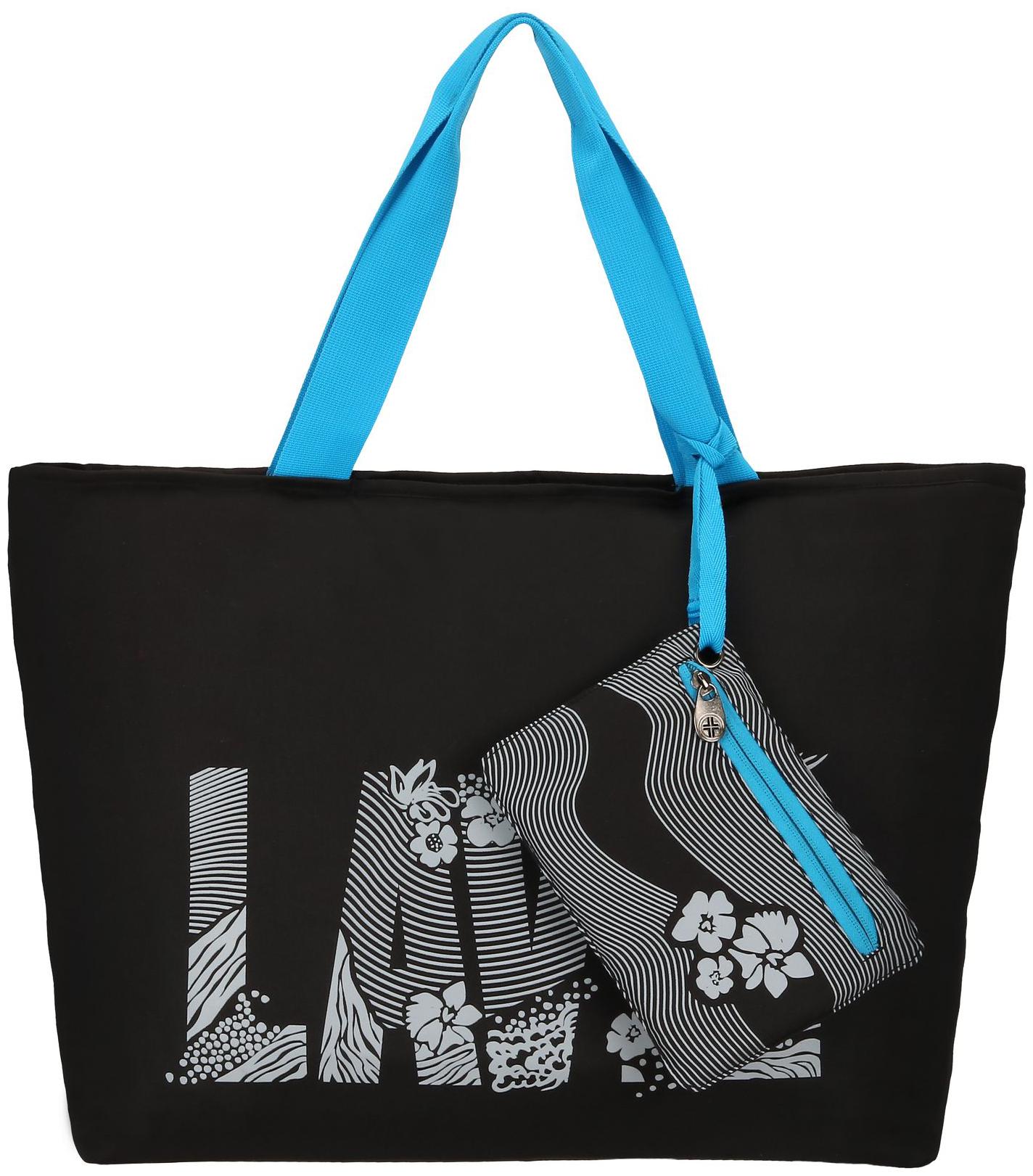 

LAVIE Black Polyester Handheld Bag - RUMBA HANDBAG - BLK