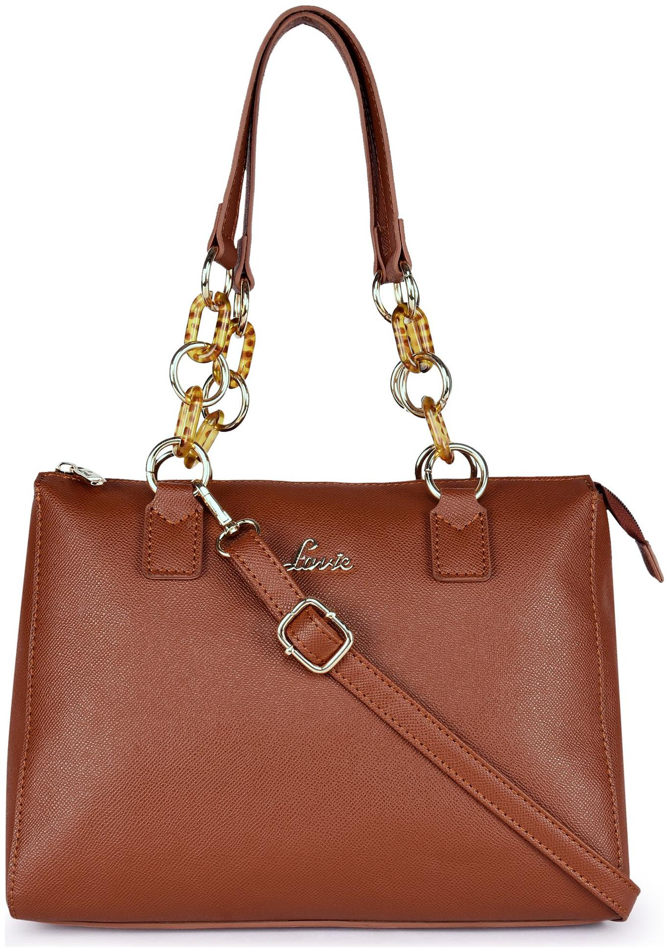 

LAVIE Brown PU Satchel
