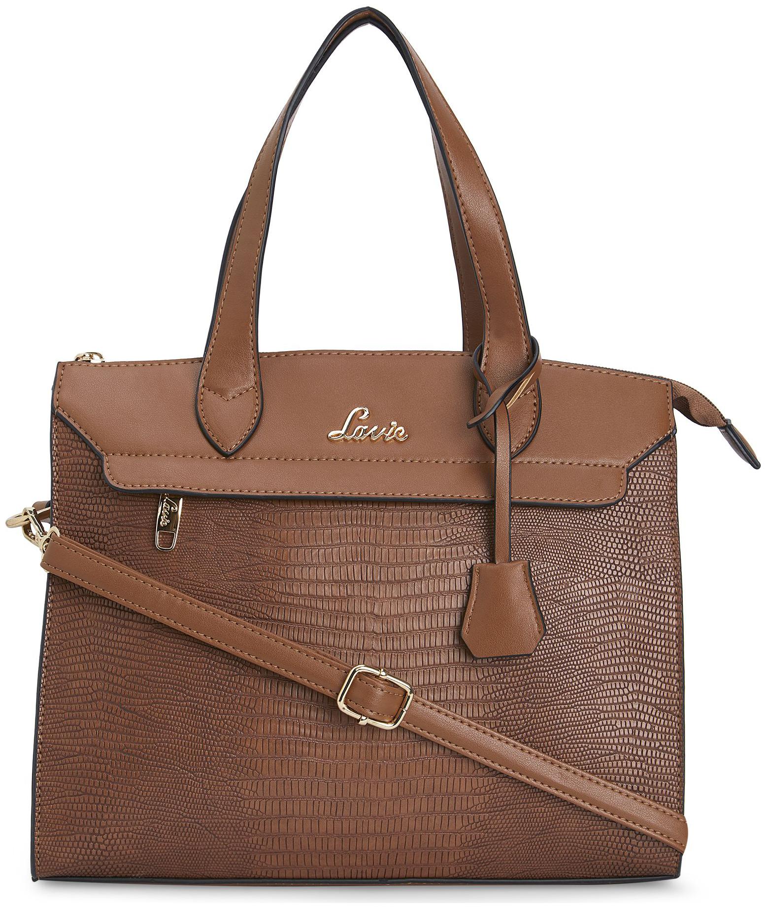 

LAVIE Brown PU Satchel