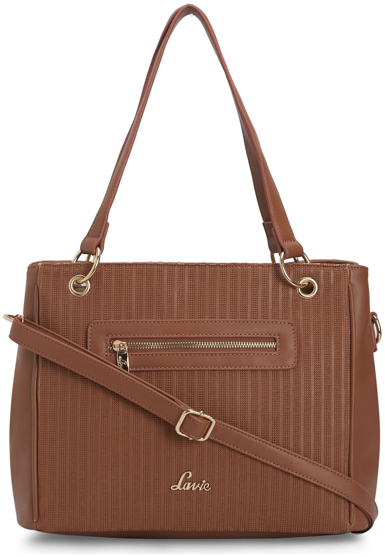 

LAVIE Brown PU Satchel