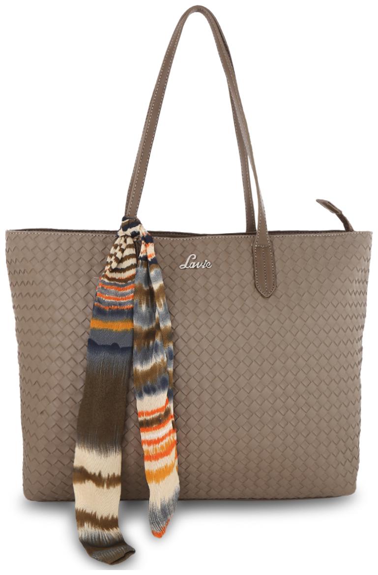 

Lavie Brown Women Tote Bag