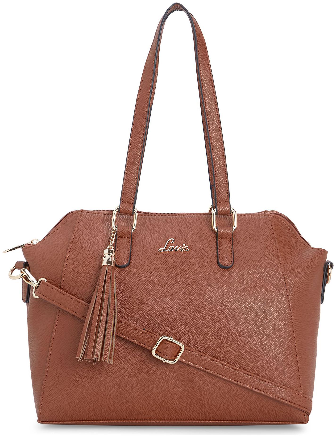 

LAVIE Brown PU Satchel