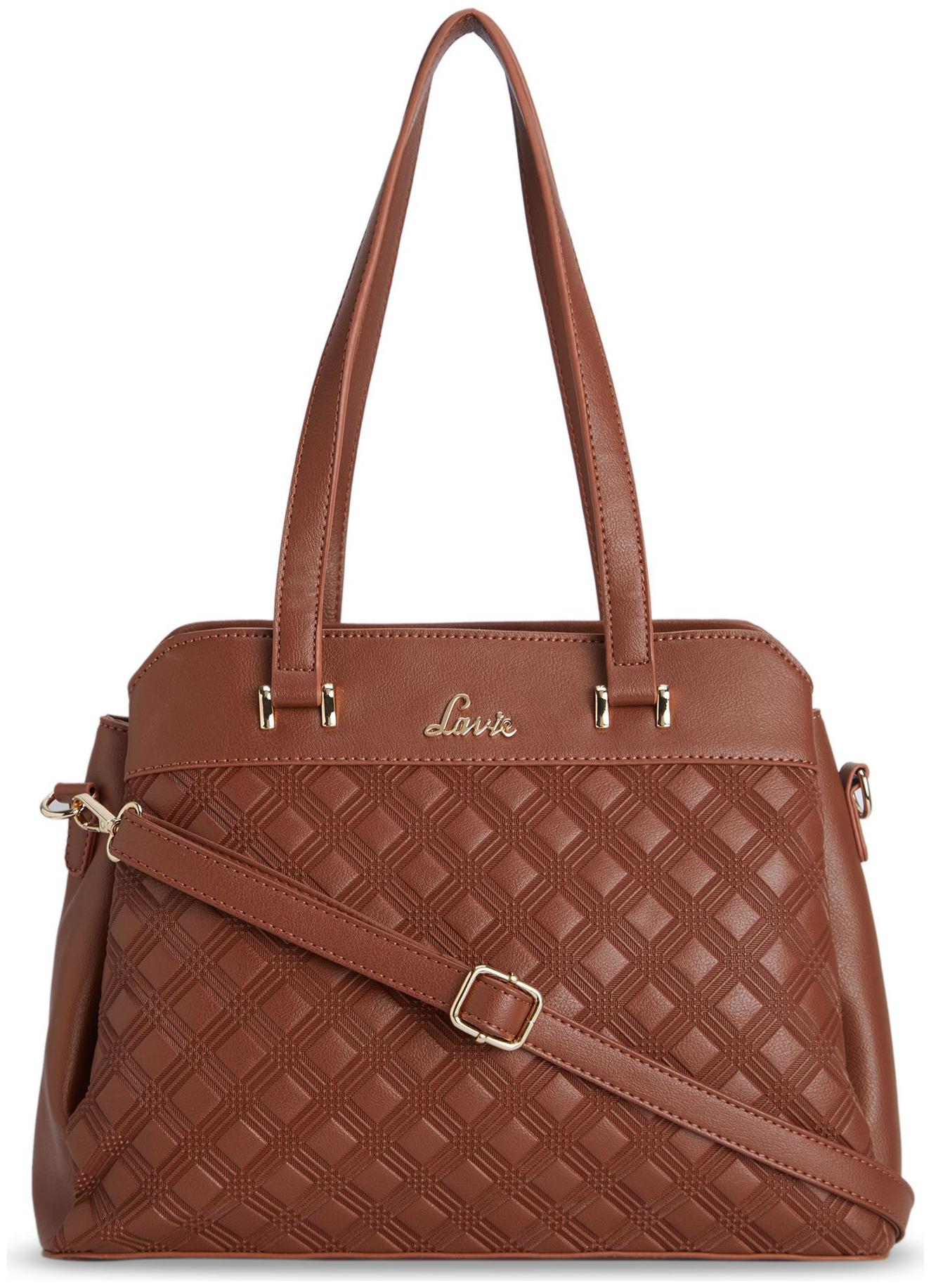 

LAVIE Brown PU Satchel
