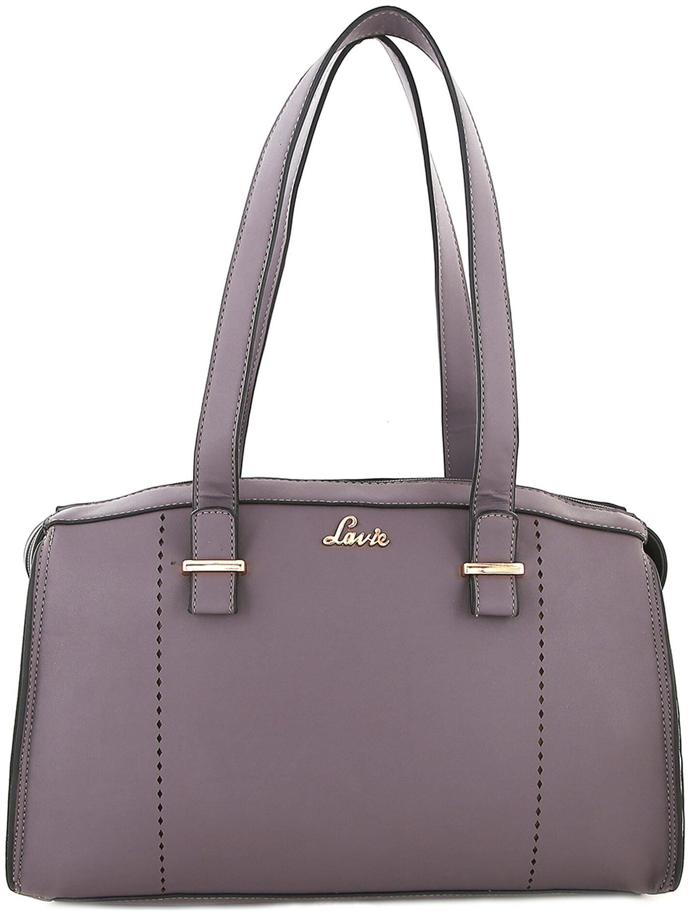 

LAVIE Grey PU Handheld Bag