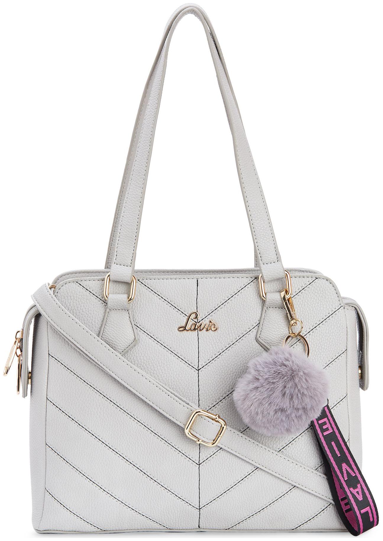 

LAVIE Grey PU Satchel