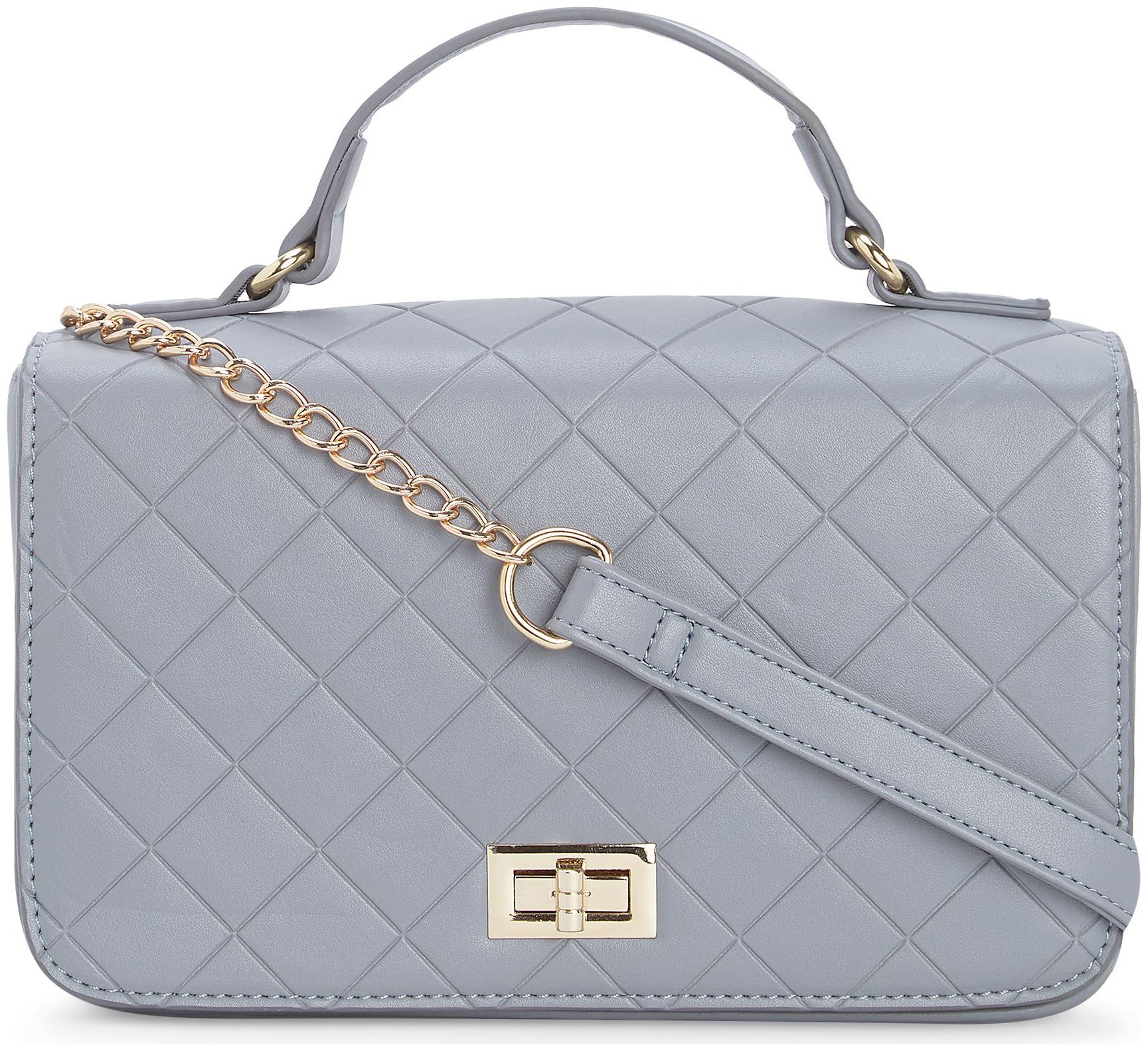 

LAVIE Grey PU Satchel