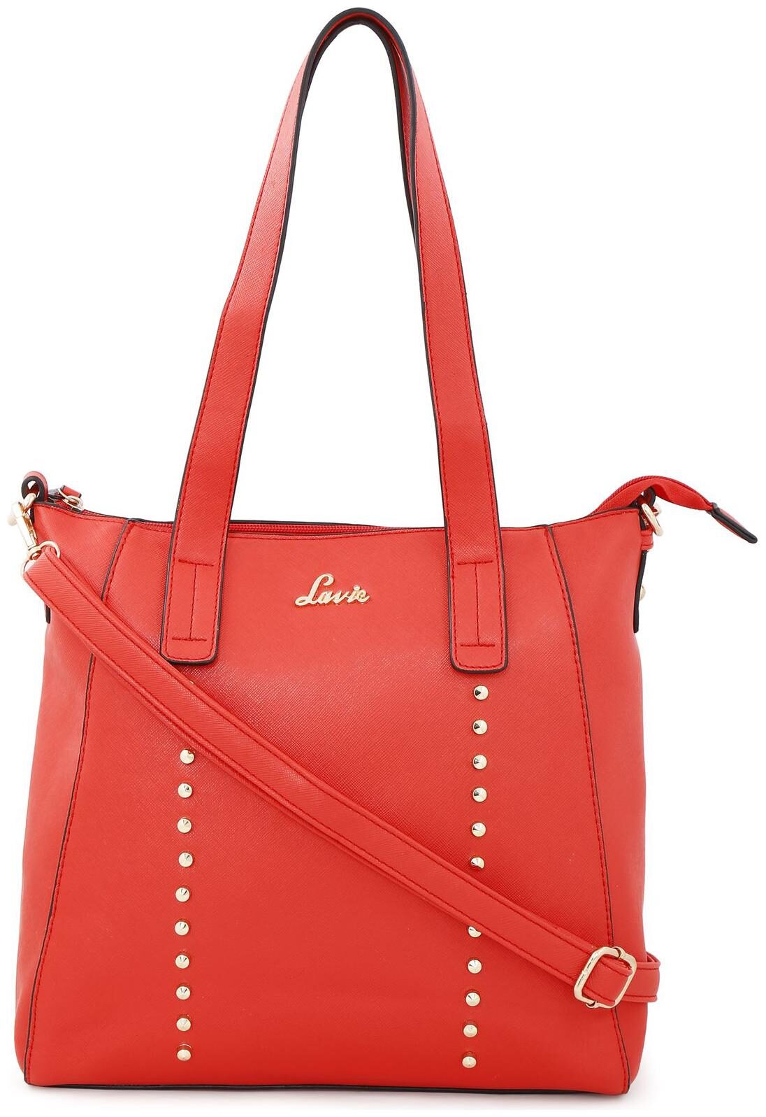 

LAVIE Grey PU Handheld Bag