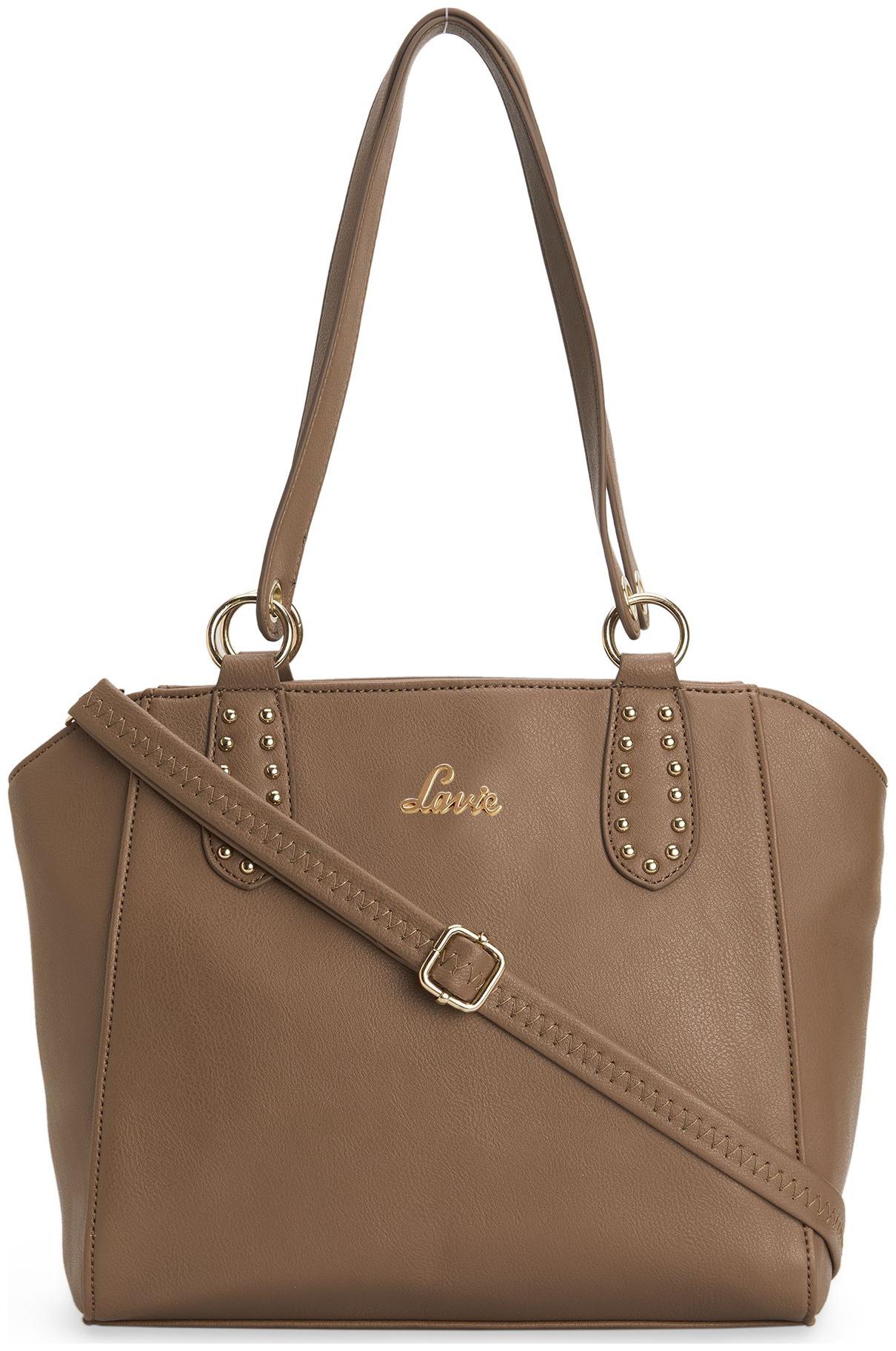 

LAVIE Beige PU Satchel
