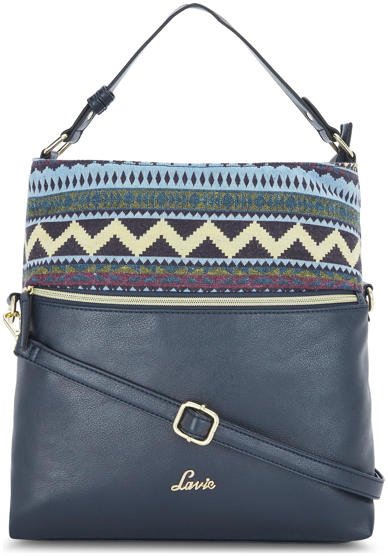 

LAVIE Blue PU Hobo Bag