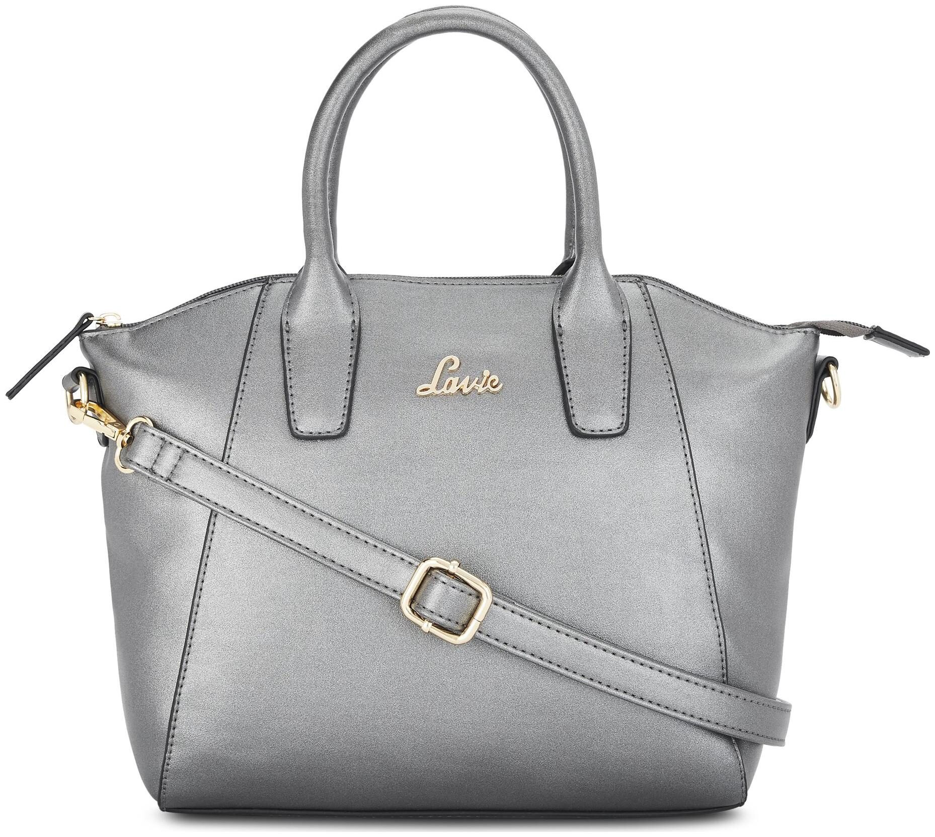 

LAVIE Silver PU Satchel