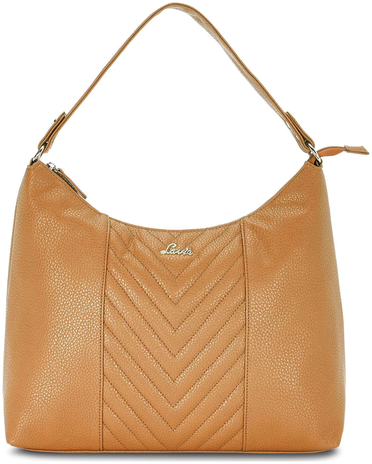 

LAVIE Brown PU Hobo Bag