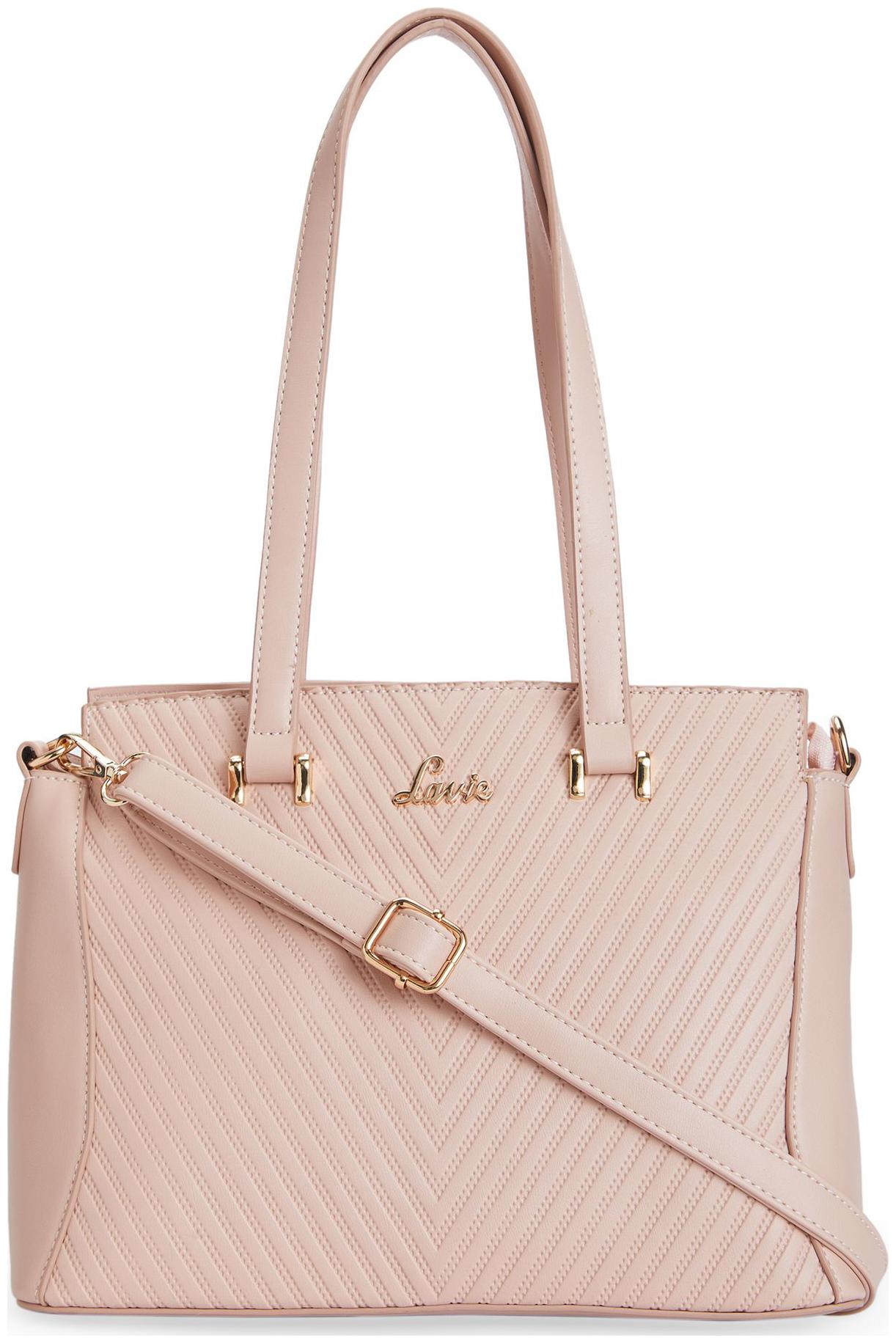 

LAVIE Pink PU Satchel