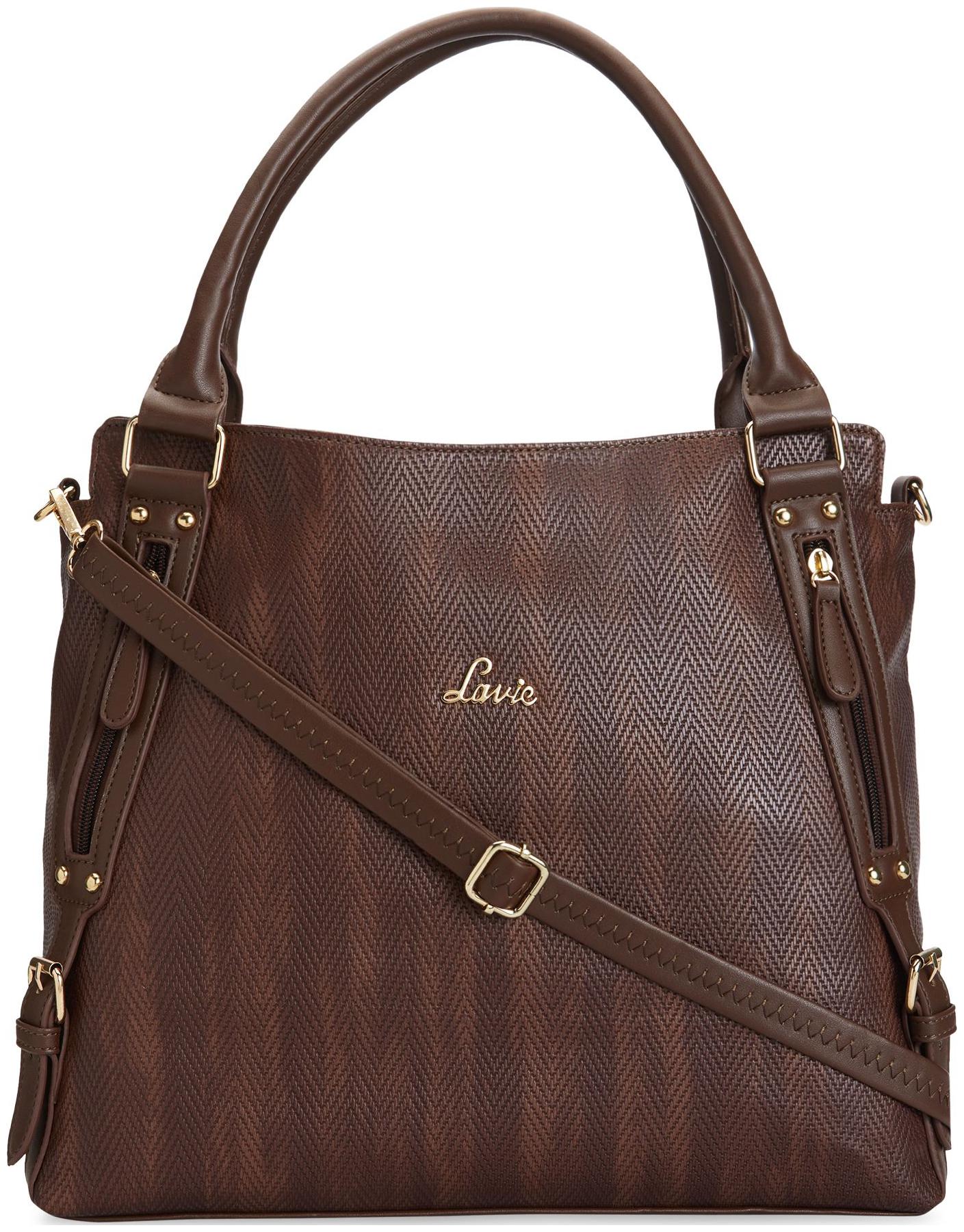 

LAVIE Brown PU Satchel