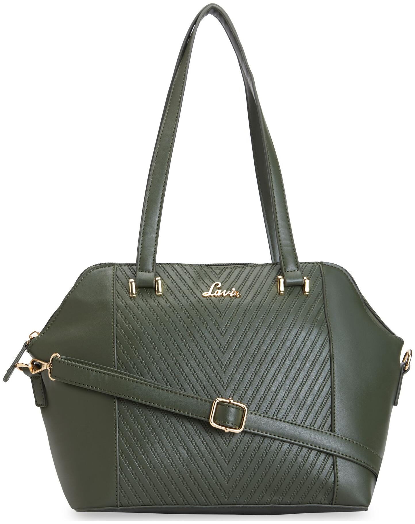 

LAVIE Green PU Satchel