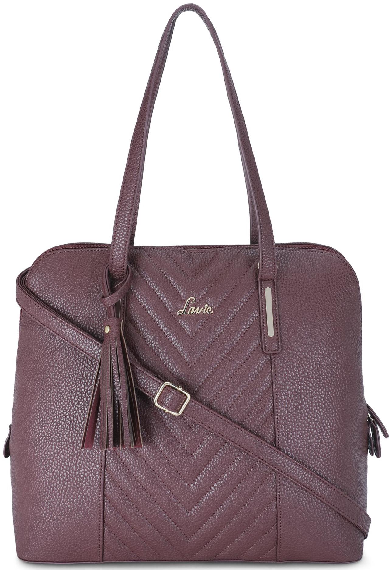 

LAVIE Brown PU Satchel
