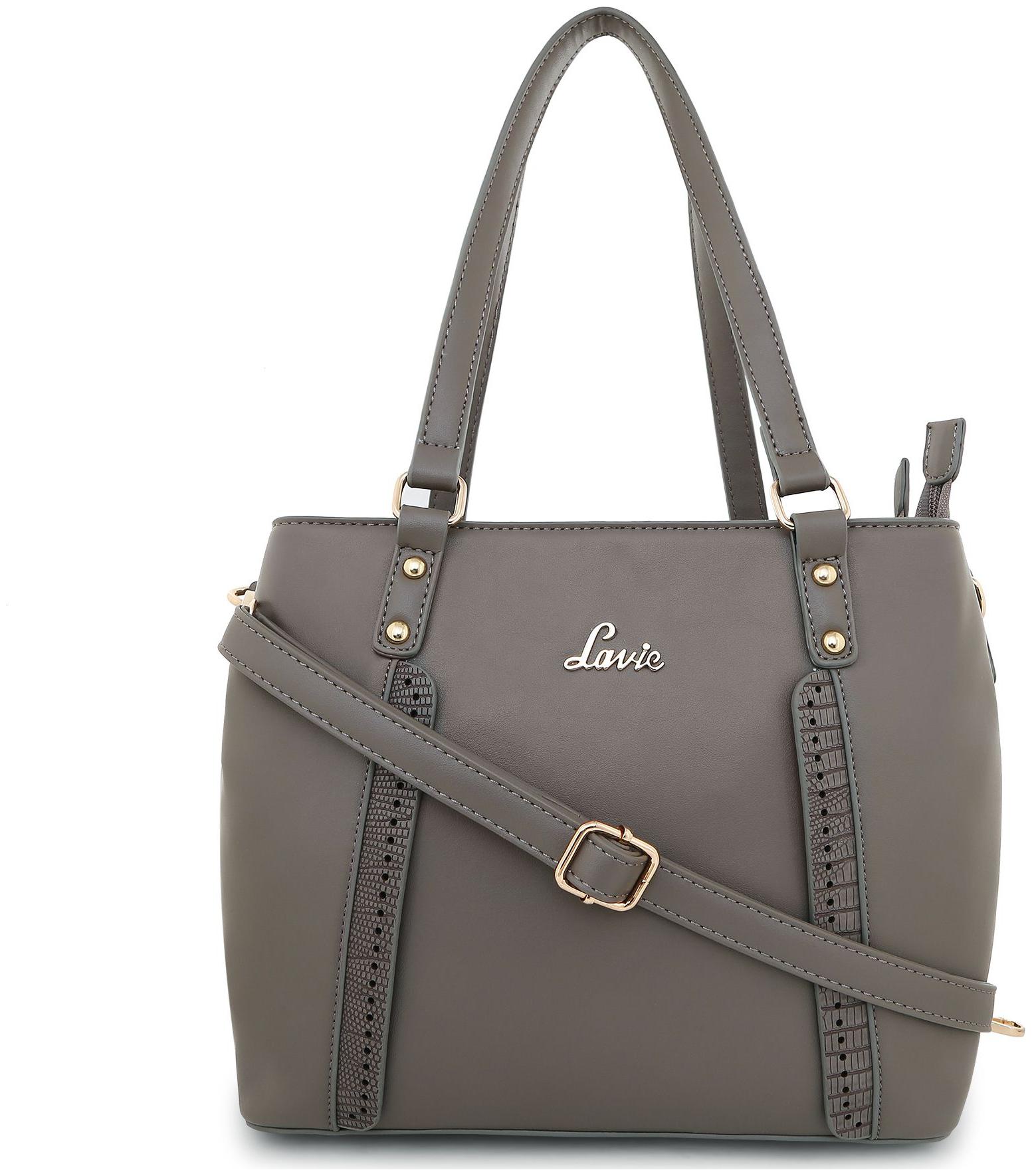 

LAVIE Grey PU Satchel