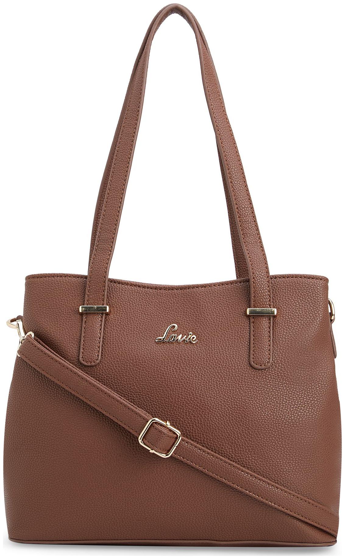 

LAVIE Brown PU Satchel