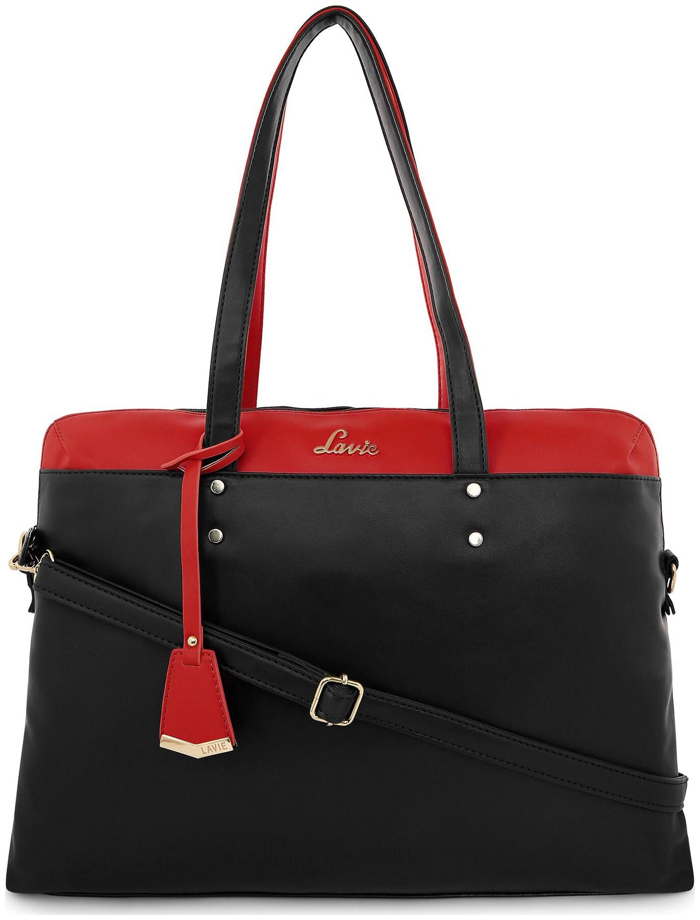 

LAVIE Black PU Handheld Bag