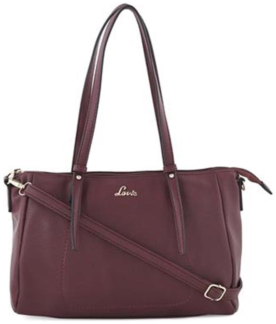 

LAVIE Yellow Faux Leather Handheld Bag
