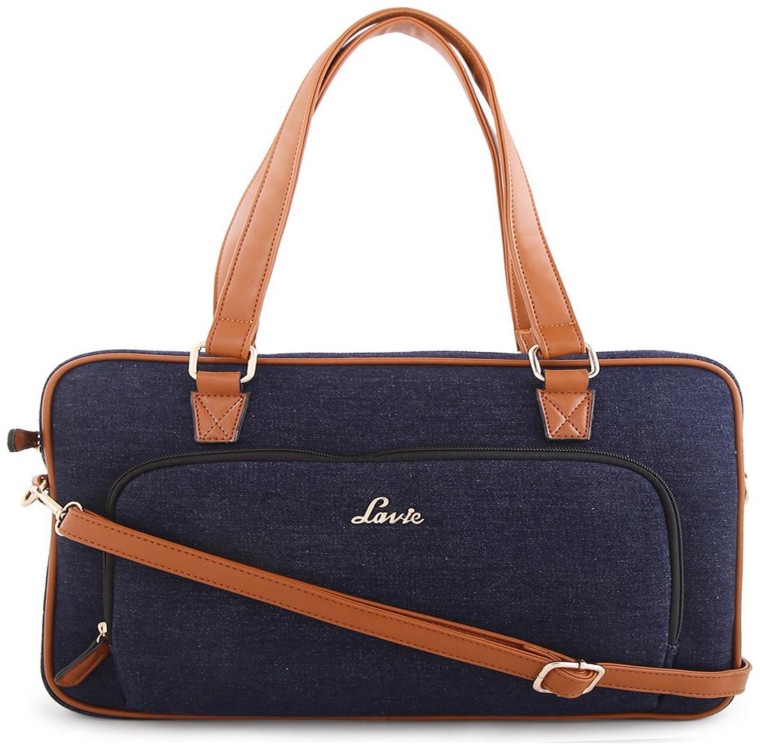 

LAVIE Blue Synthetic Handheld Bag