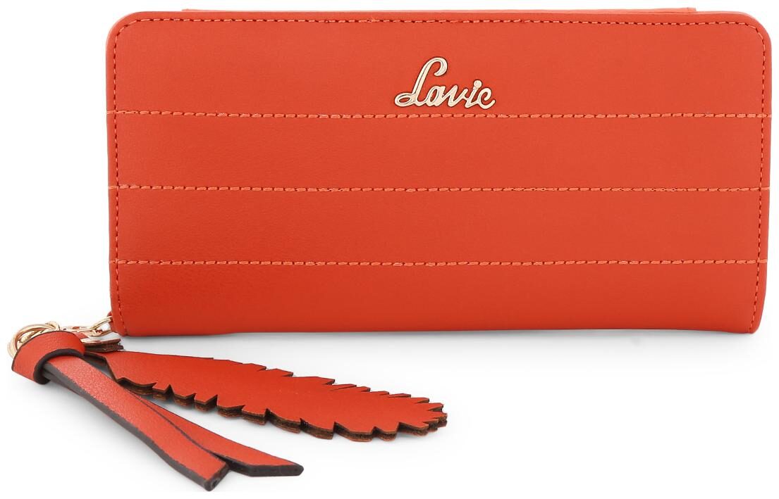 

LAVIE Women Orange Leather Wallet