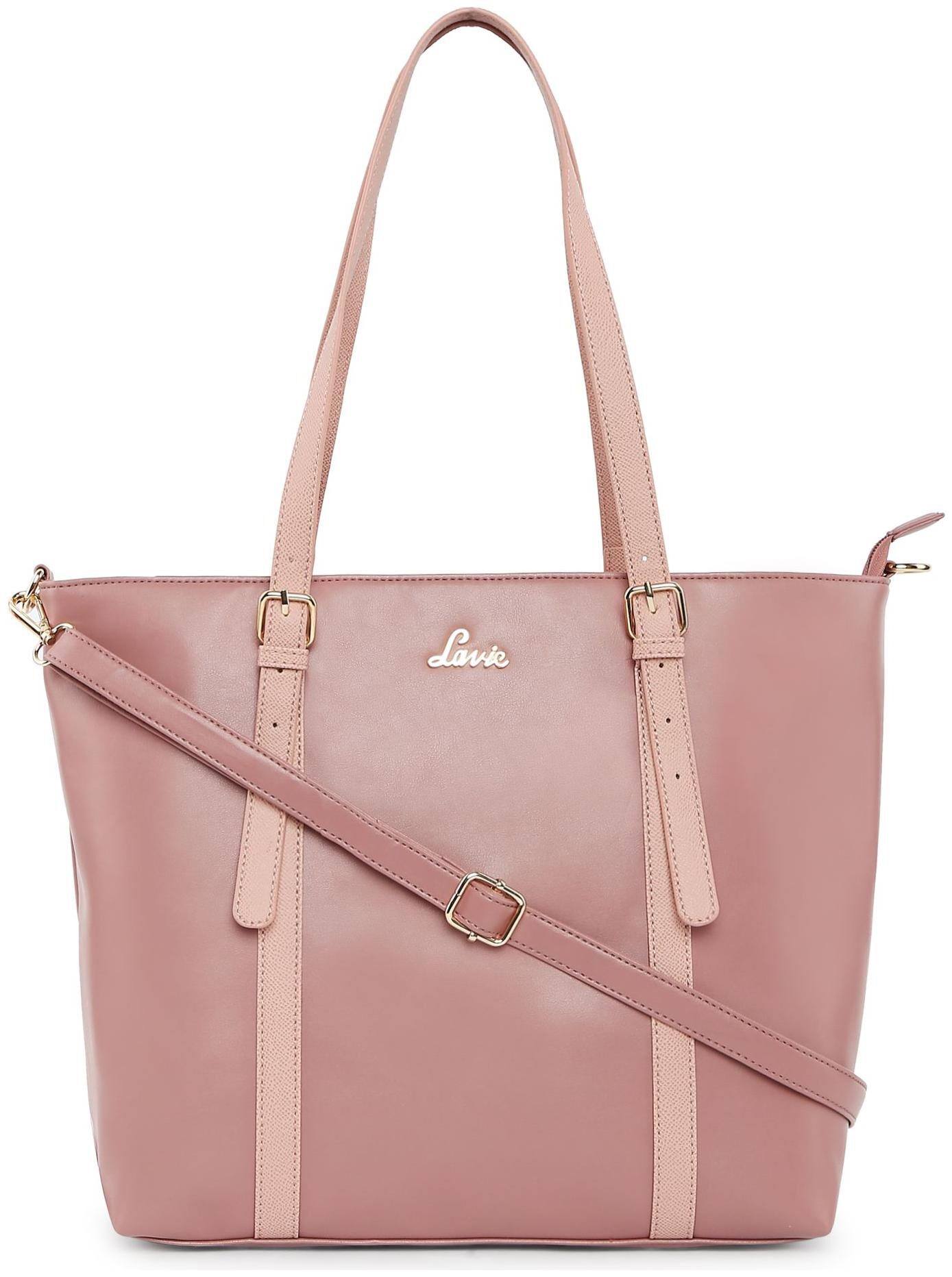 

LAVIE Pink PU Handheld Bag
