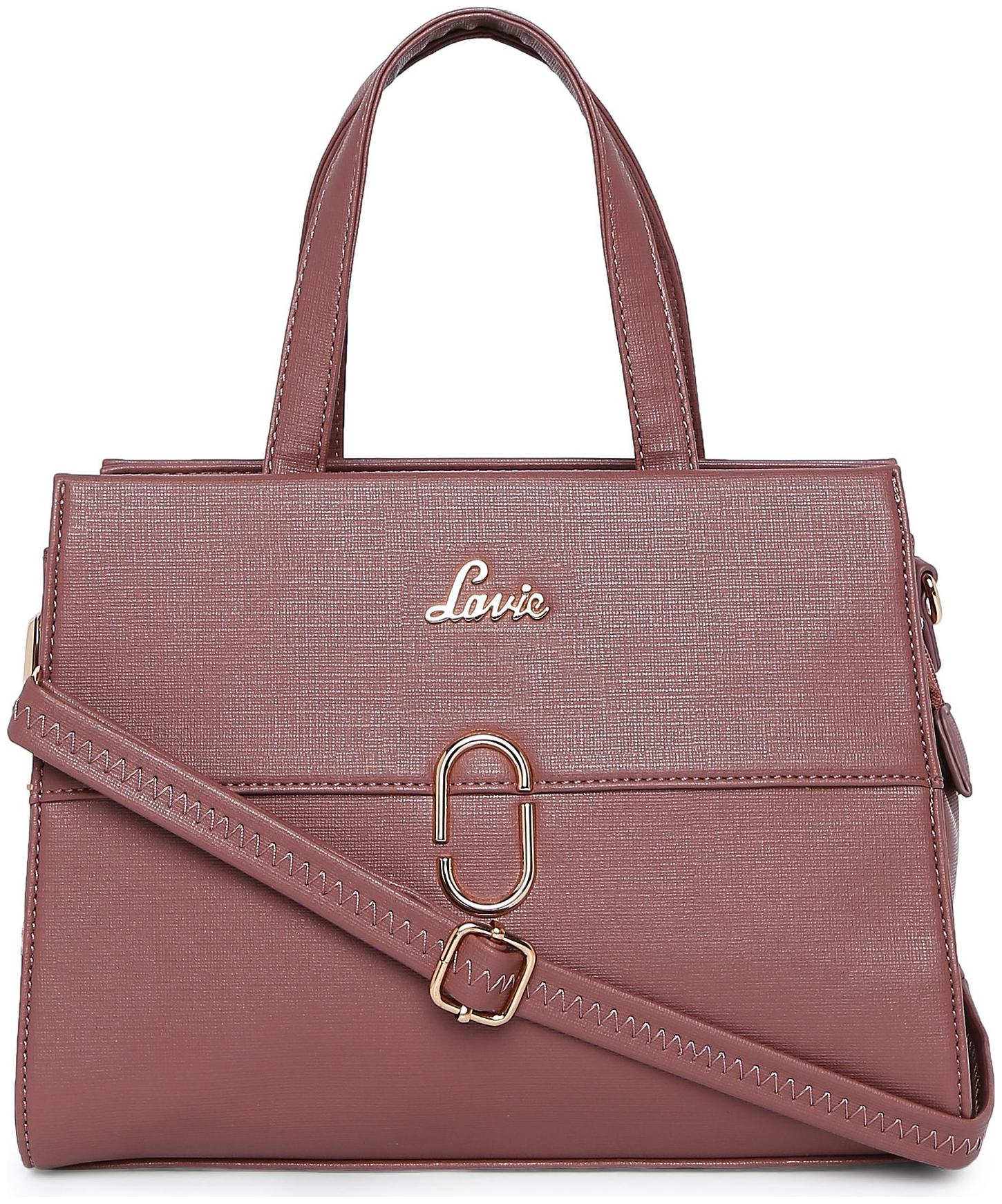 

LAVIE Pink PU Satchel