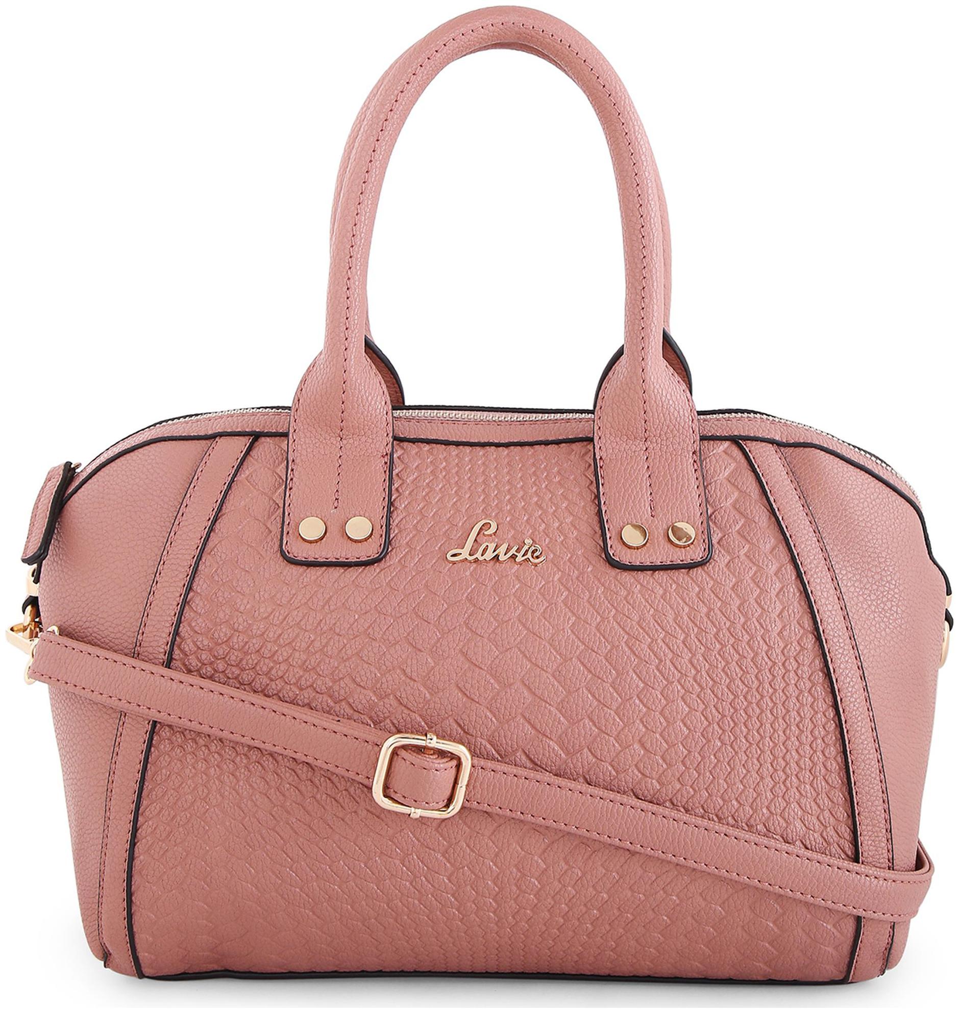 

LAVIE Pink PU Satchel