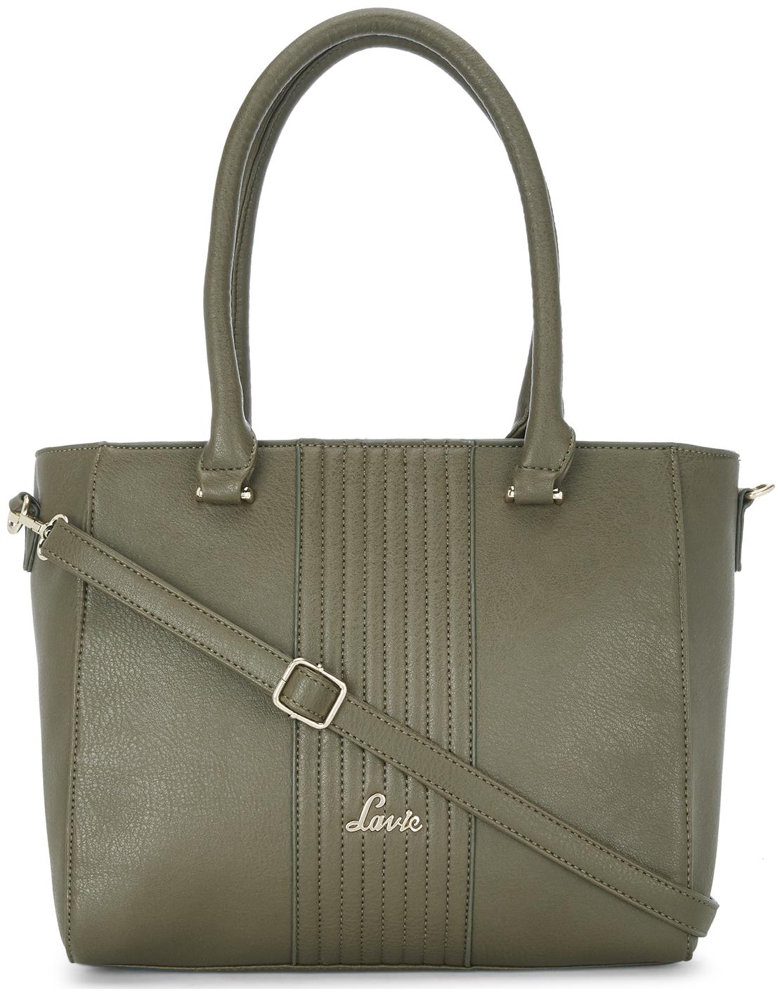 

LAVIE Green PU Shoulder Bag