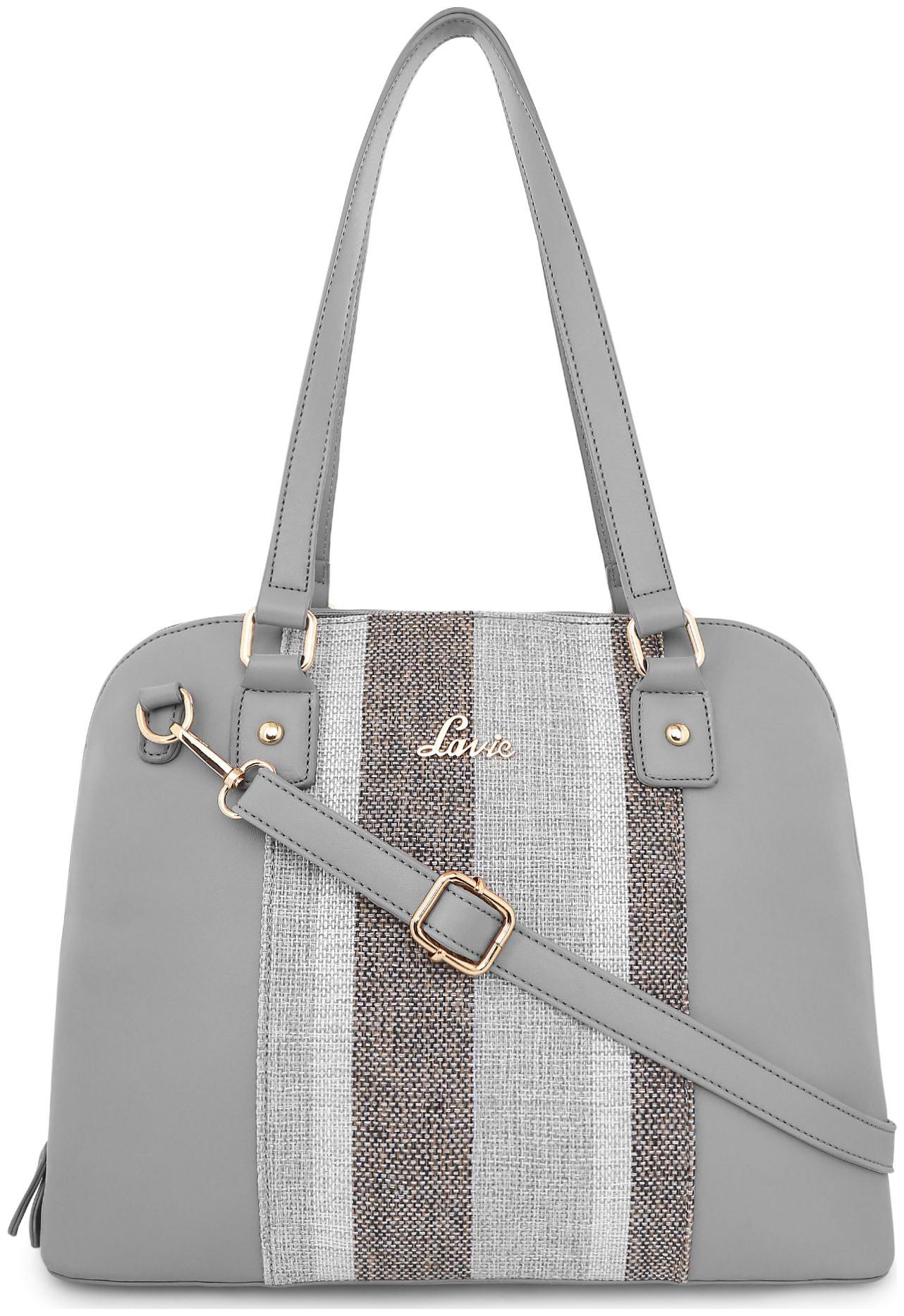 

LAVIE Grey PU Satchel