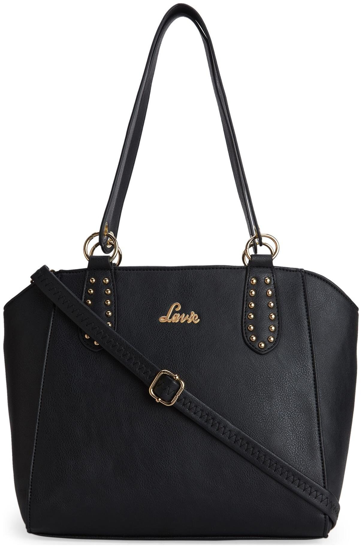 

LAVIE Black PU Satchel