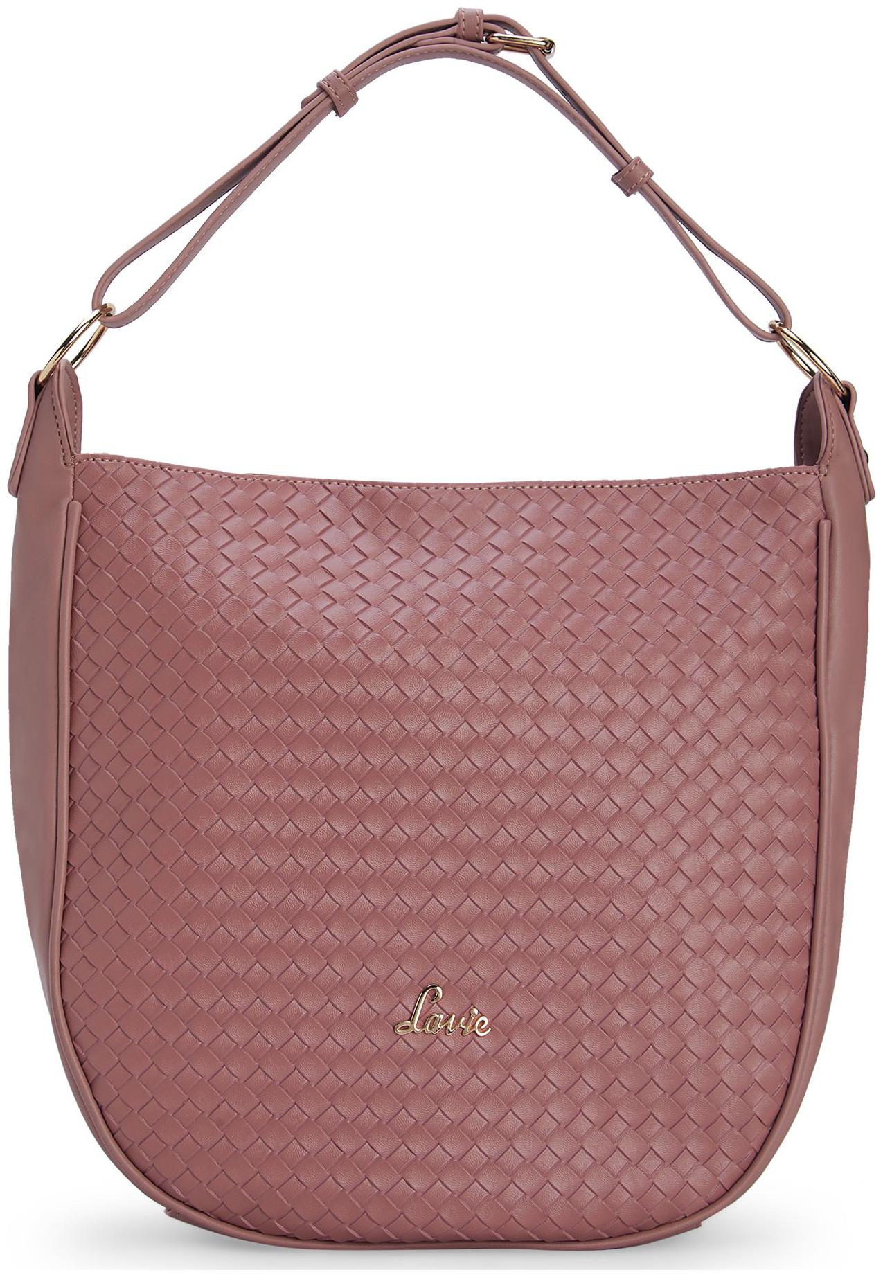 

LAVIE Purple PU Hobo Bag