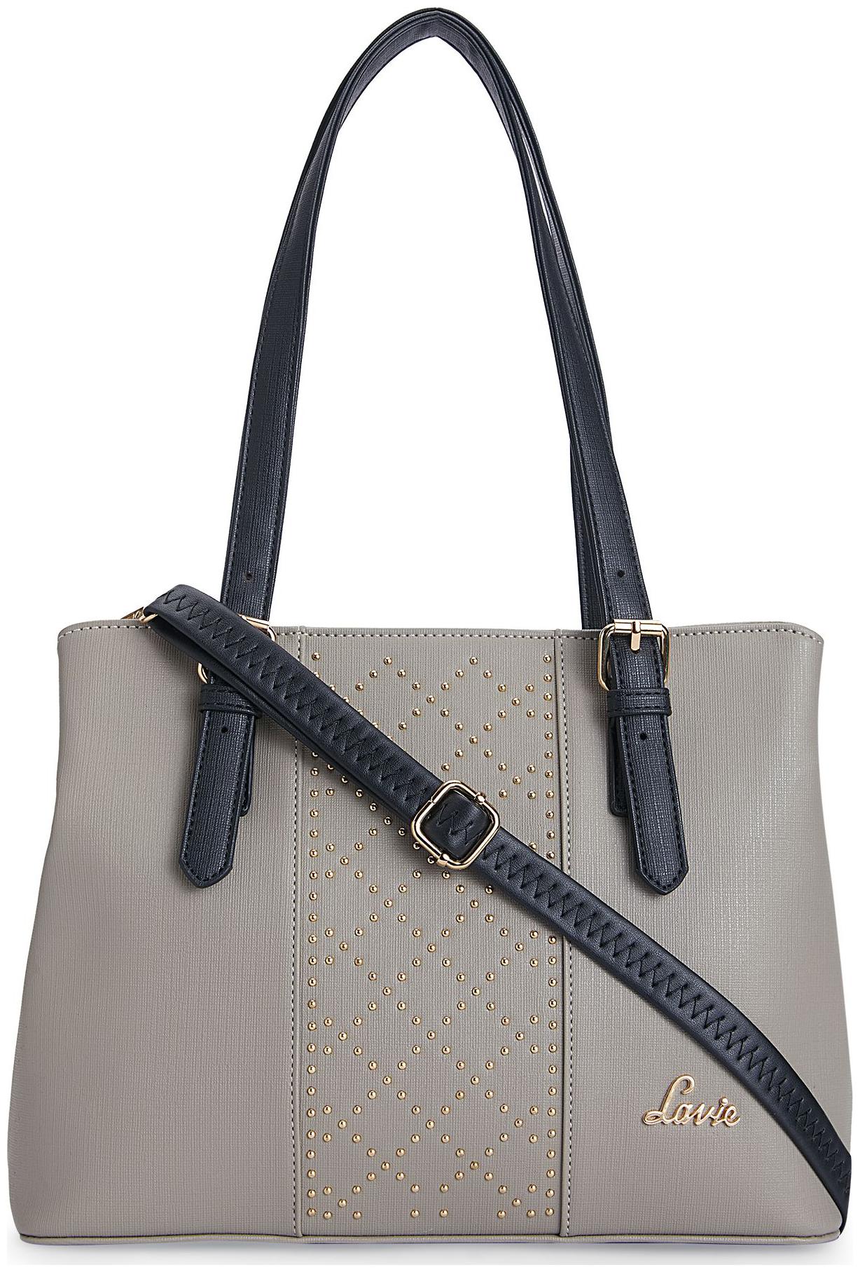 

LAVIE Grey PU Satchel