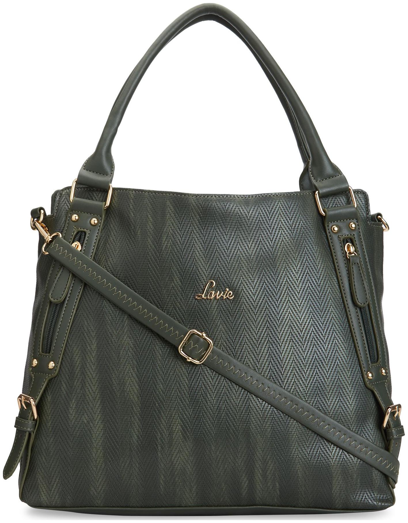 

LAVIE Green PU Satchel