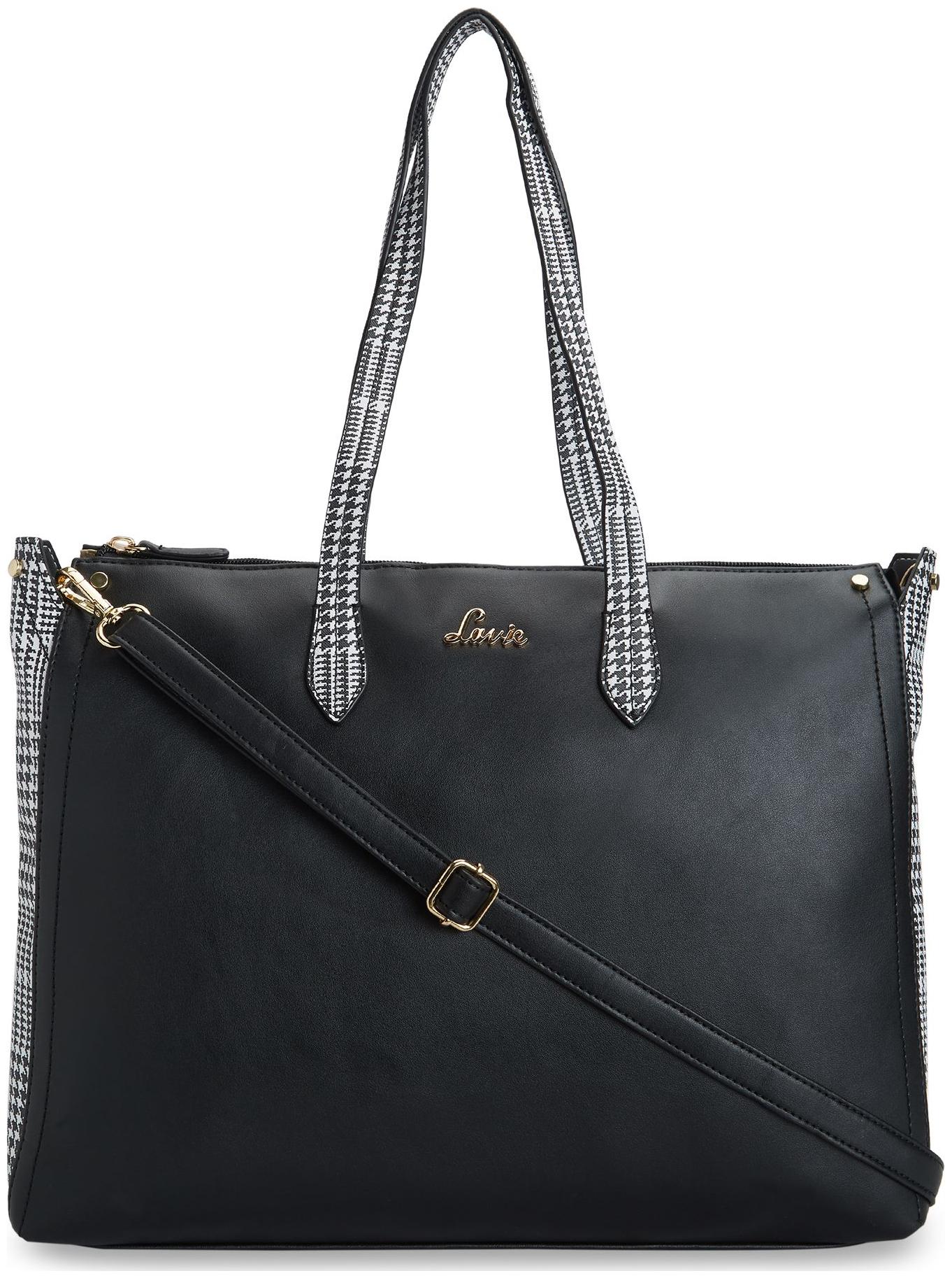 

LAVIE Black PU Handheld Bag