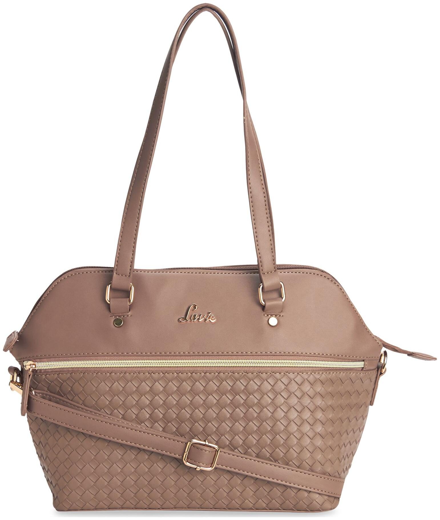 

LAVIE Brown PU Satchel