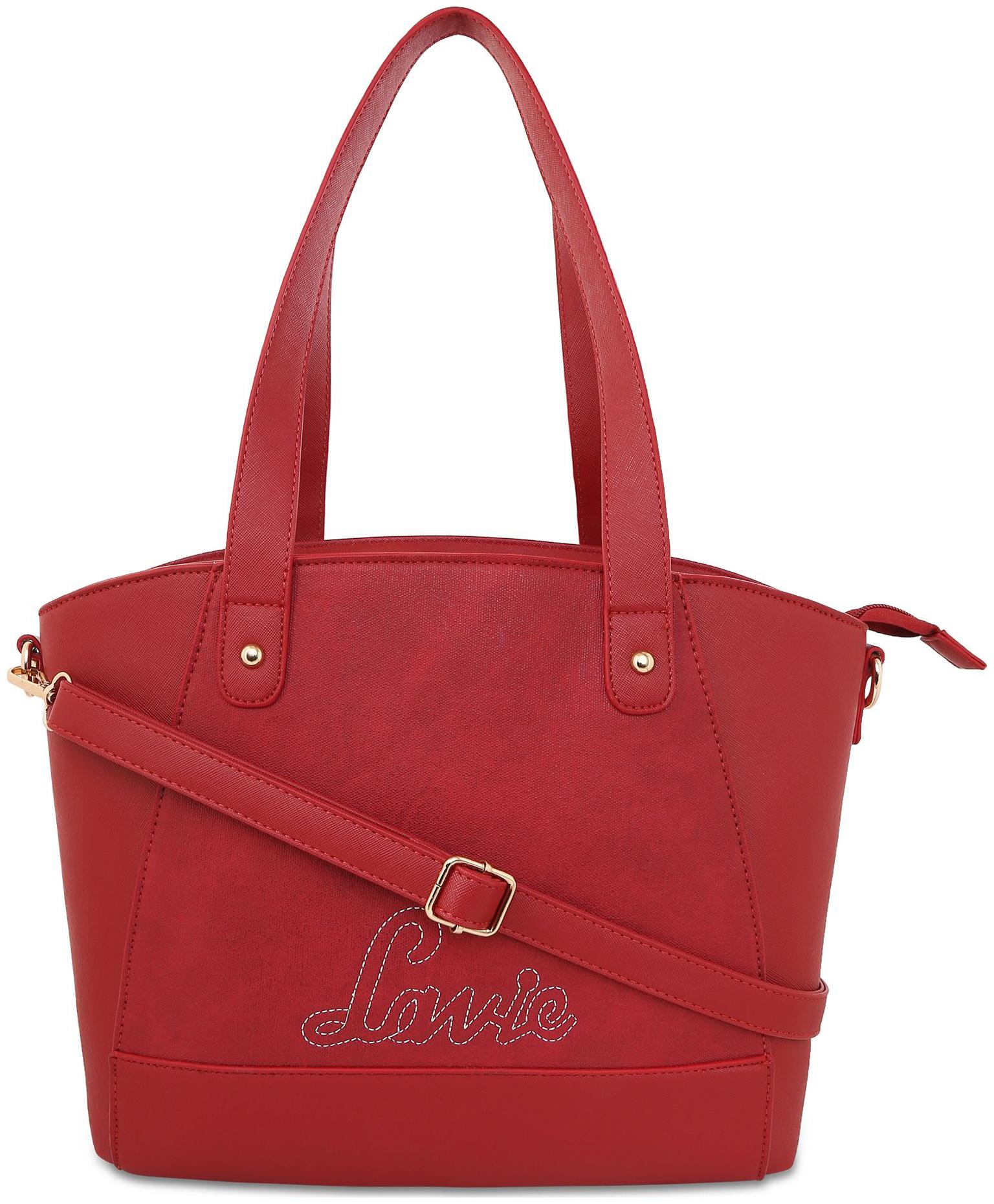 

LAVIE Red PU Satchel