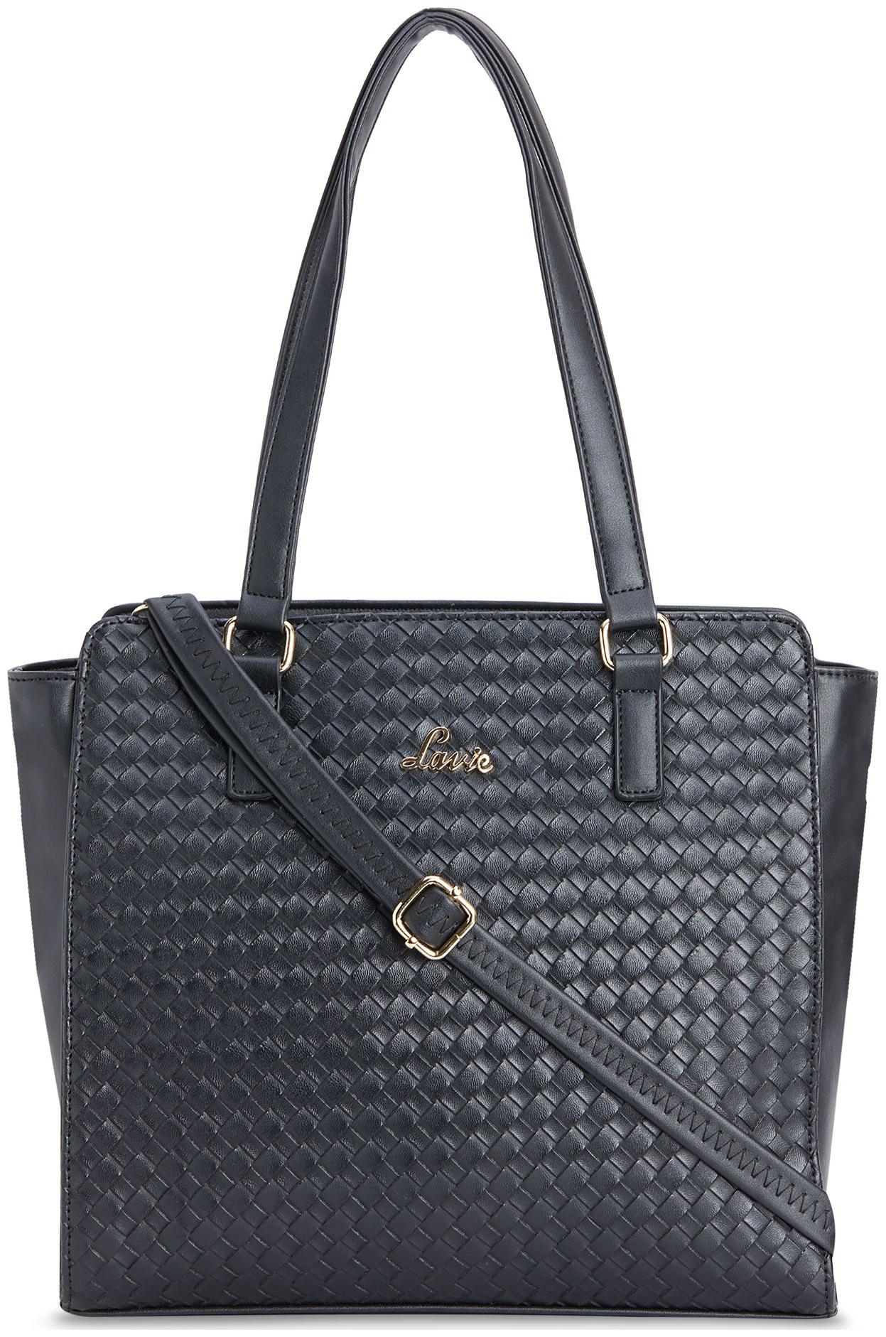 

LAVIE Black PU Satchel