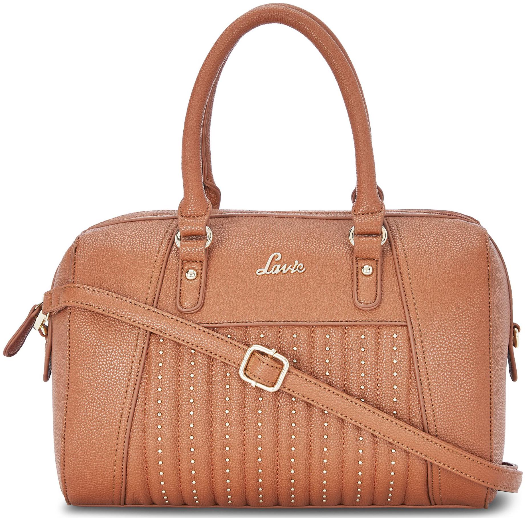 

LAVIE Brown PU Handheld Bag