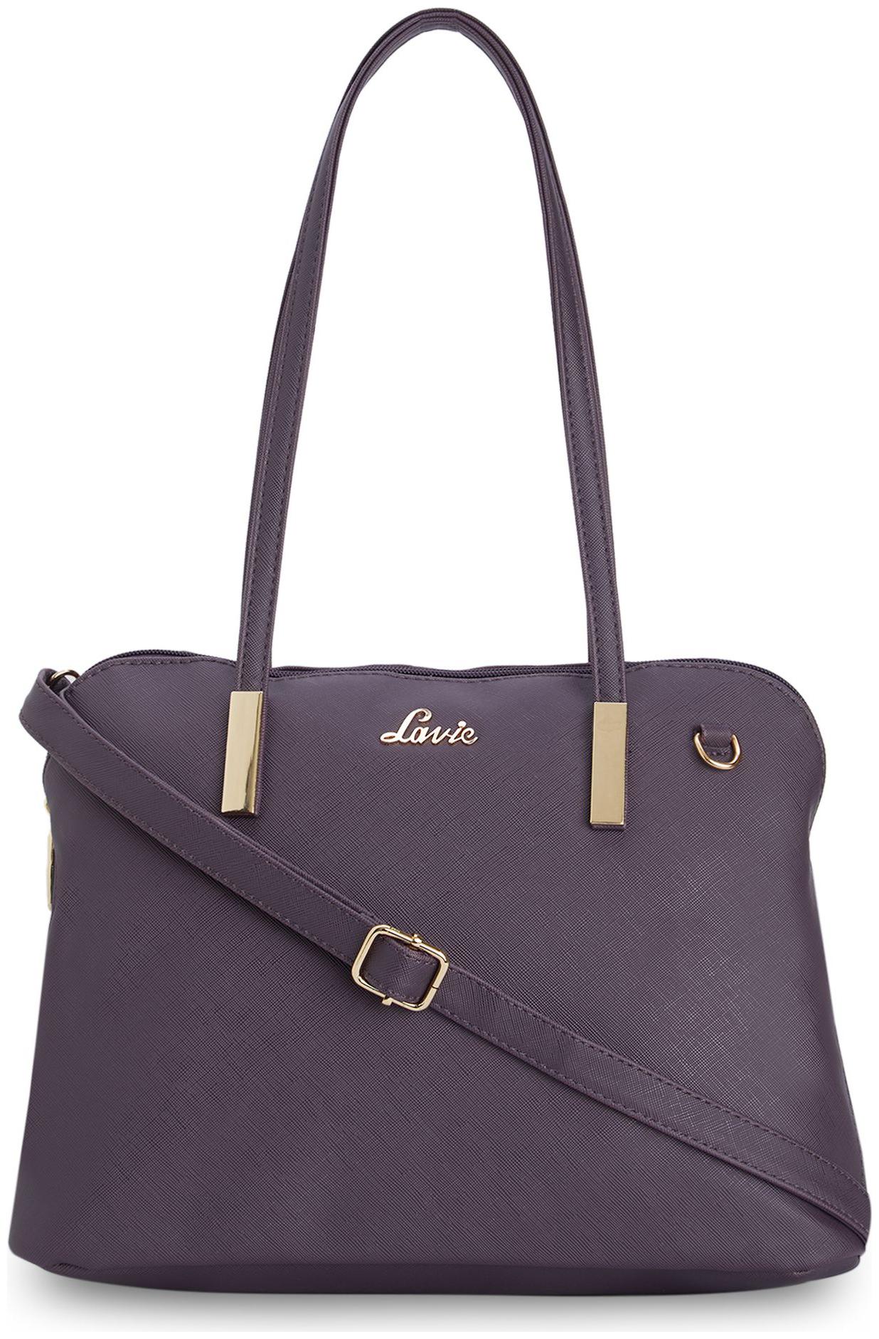 

LAVIE Purple PU Satchel