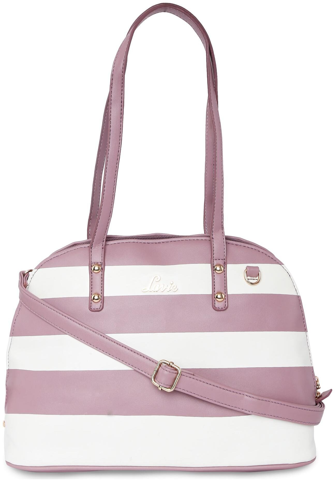 

LAVIE Purple PU Satchel