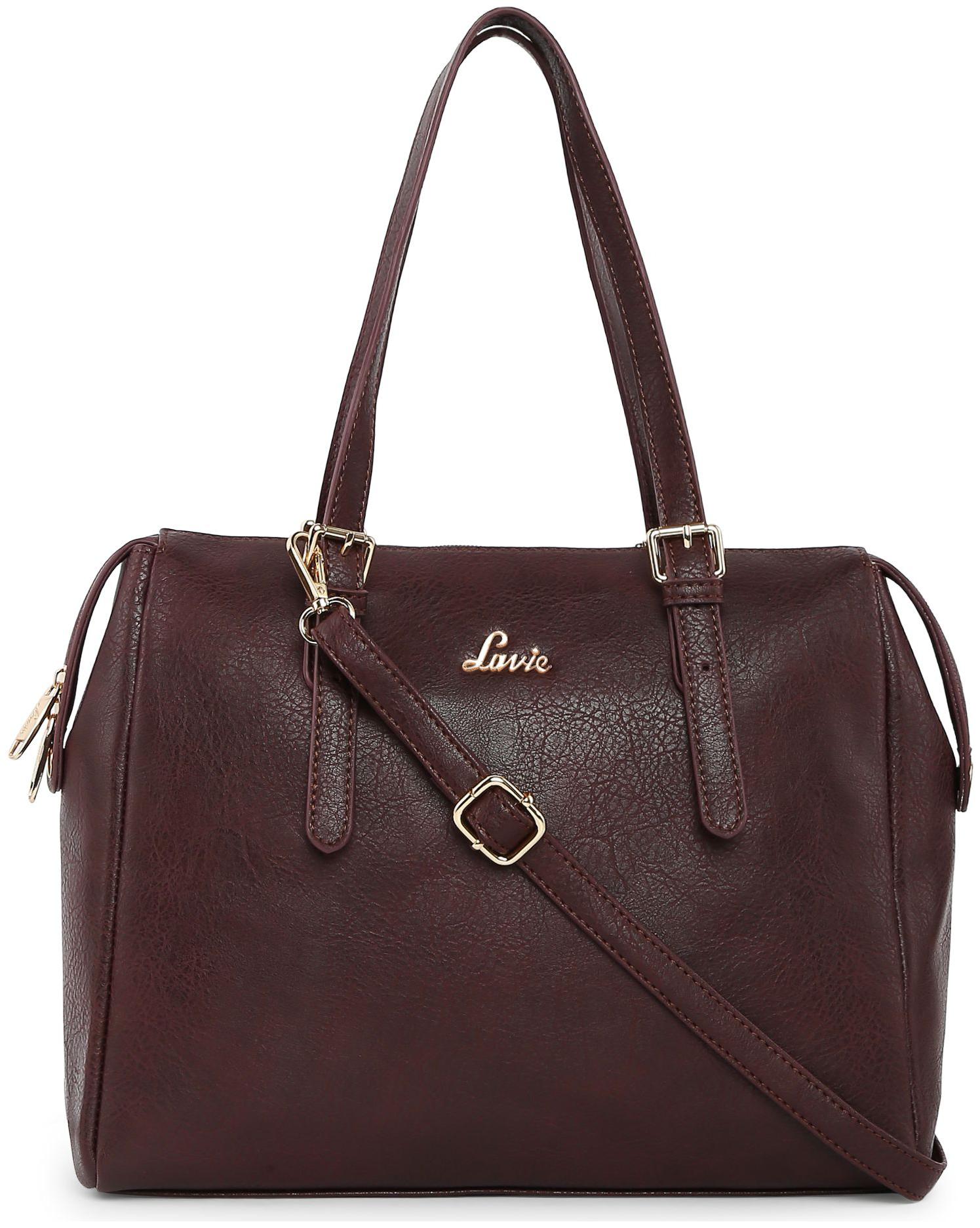 

LAVIE Red PU Satchel