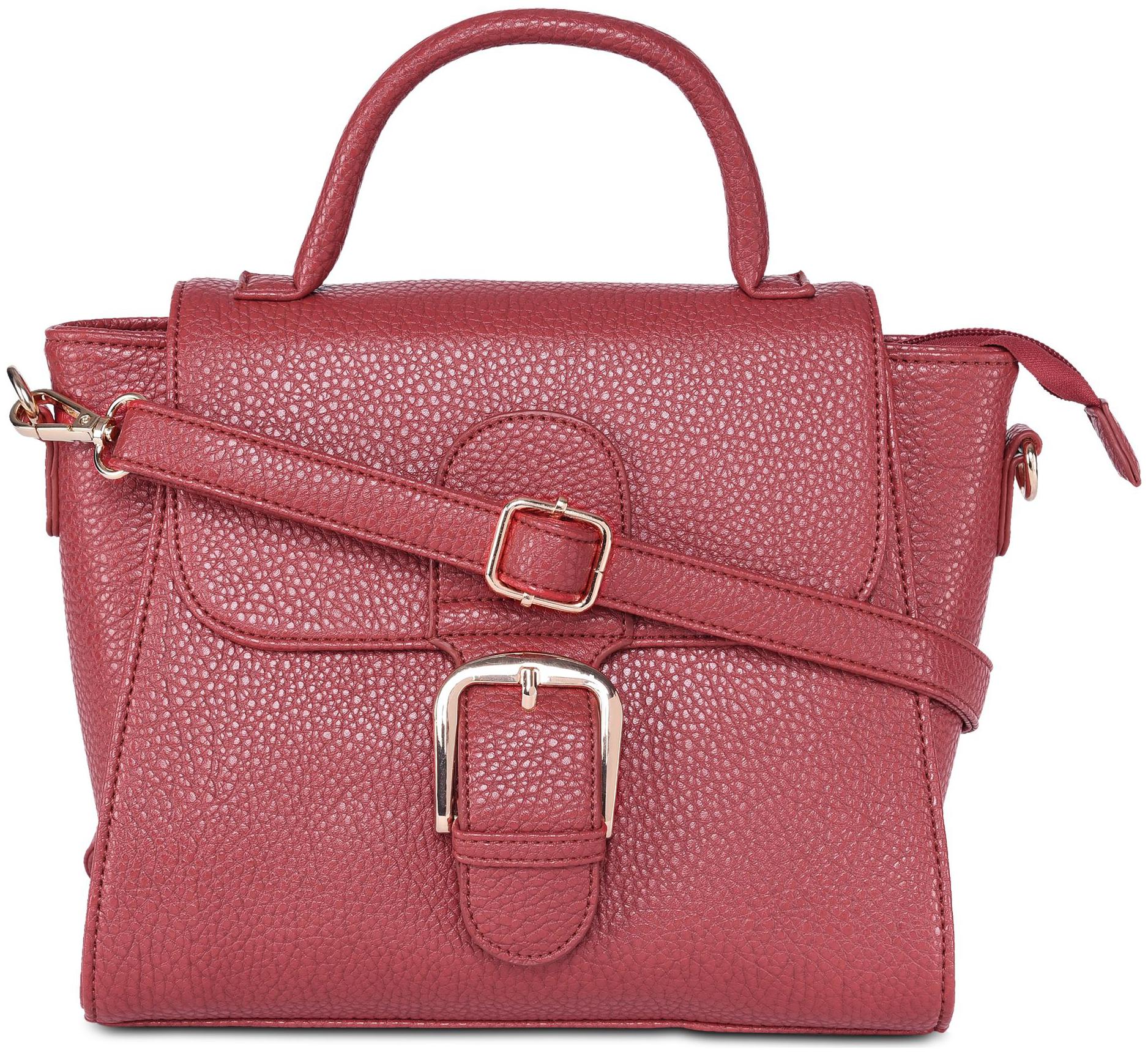 

LAVIE Red PU Satchel