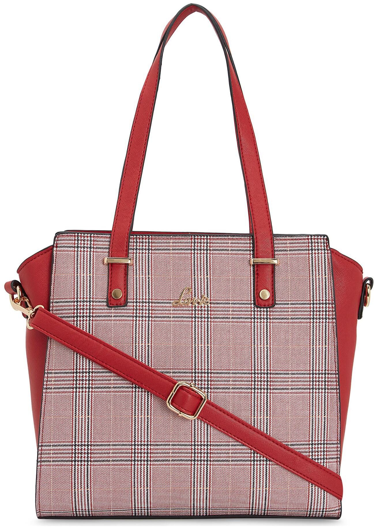 

LAVIE Red PU Satchel