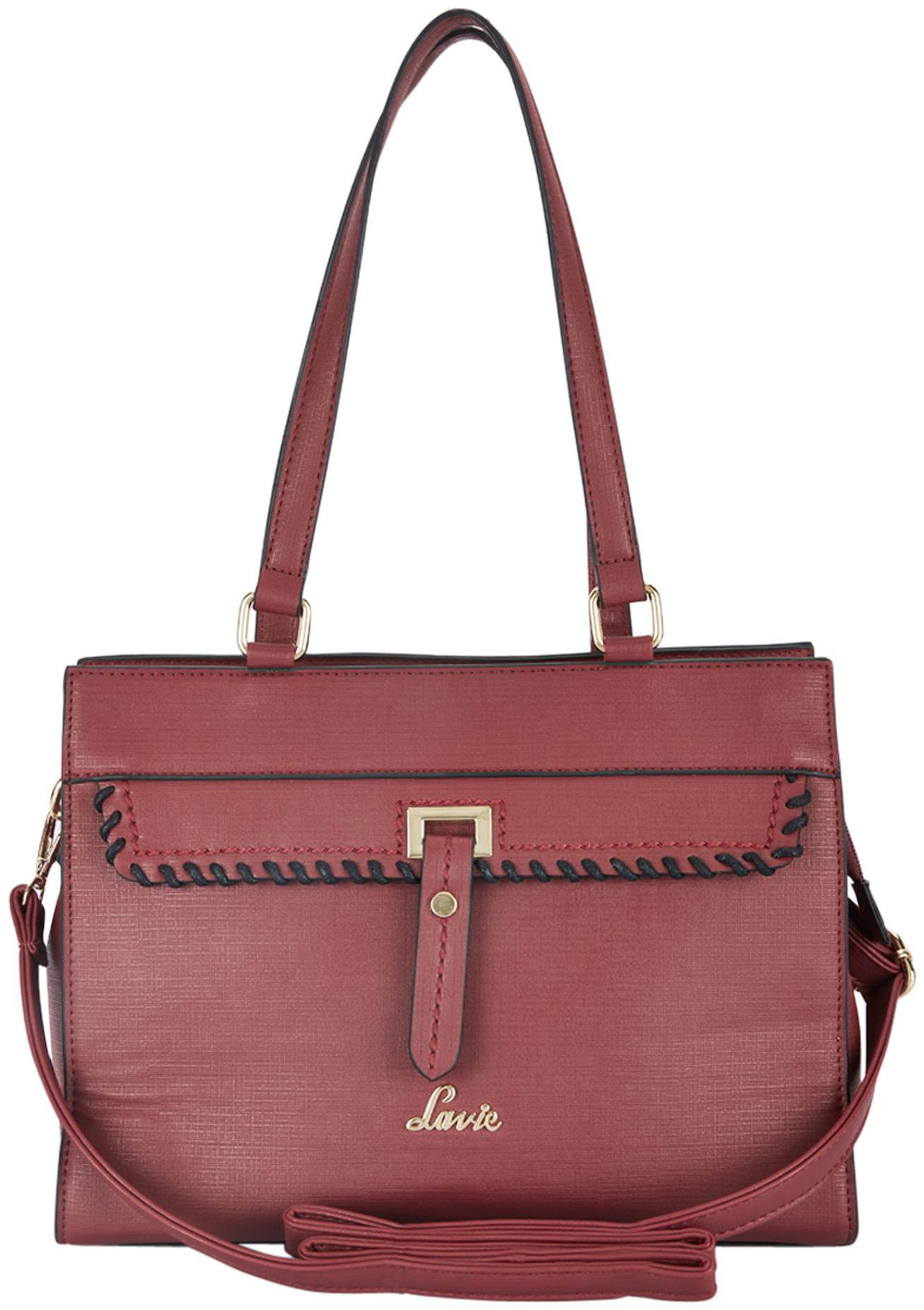 

LAVIE Red PU Satchel