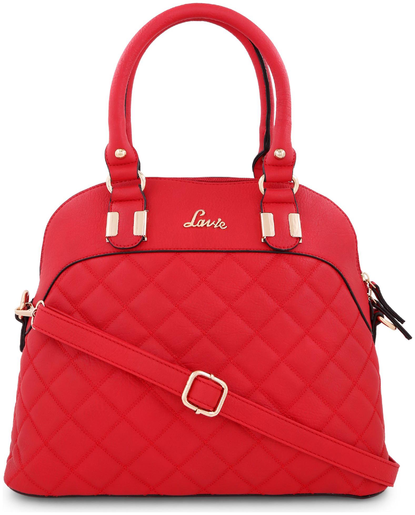 

LAVIE Red PU Satchel