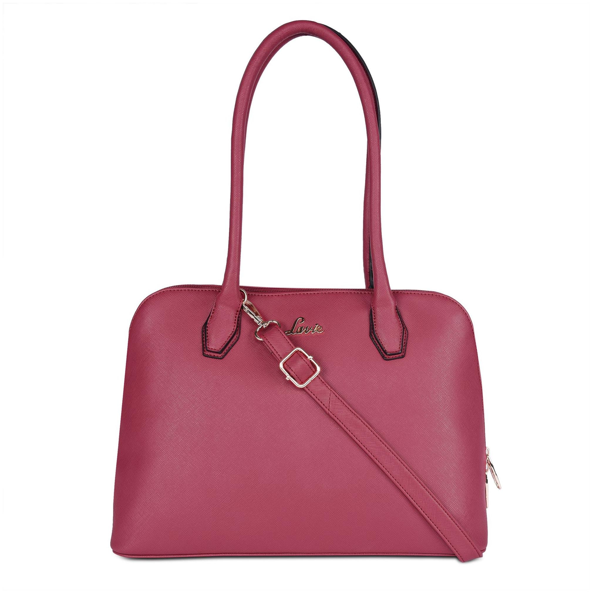 

LAVIE Red PU Satchel