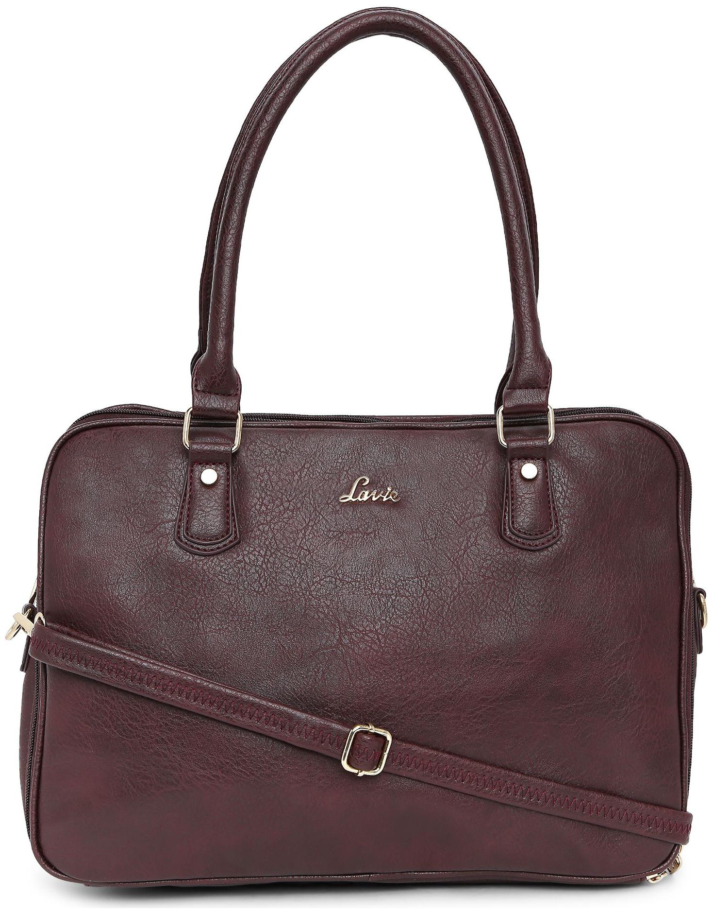 

LAVIE Red PU Handheld Bag